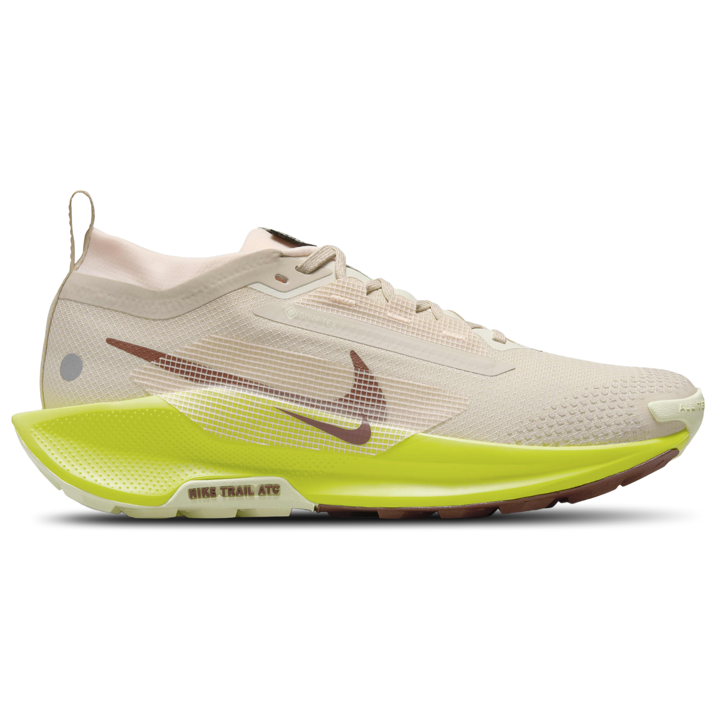 Nike Reactx Pegasus Trail 5 GTX - Women's - Sanddrift/Cyber/Dark Pony
