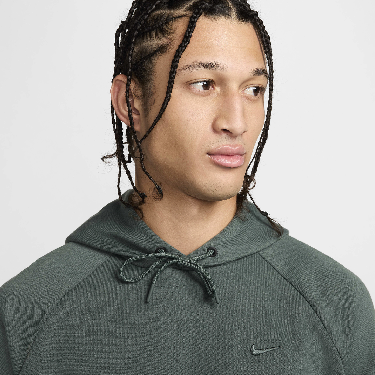 Nike Dri-FIT UV Primary Pullover Hoodie - Men's - Vintage Green/Vintage Green