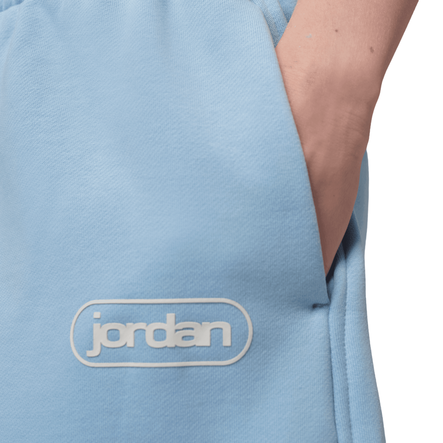 Jordan Flight Fleece Baggy Pants - Women's - Sail/Psychic Blue