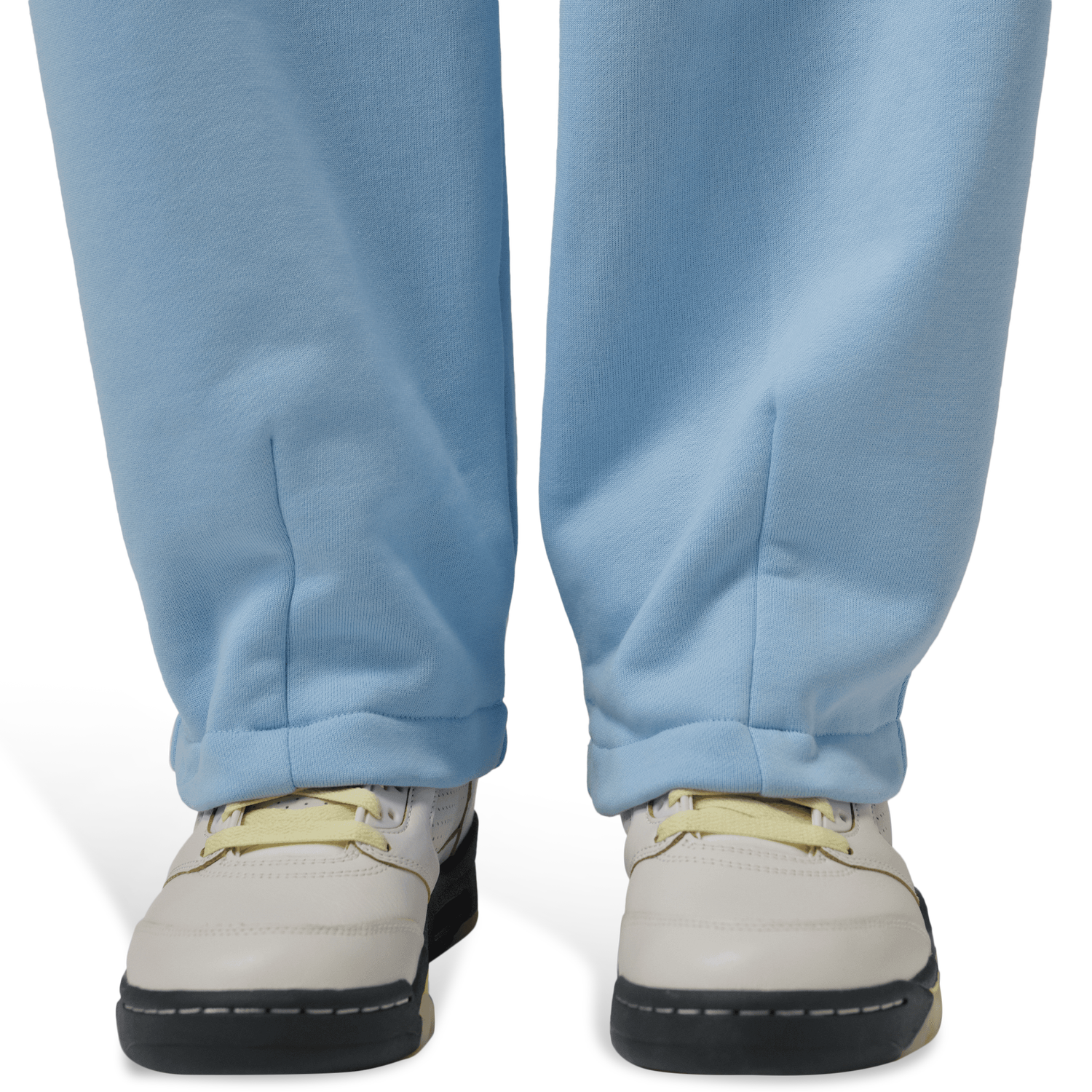 Jordan Flight Fleece Baggy Pants - Women's - Sail/Psychic Blue