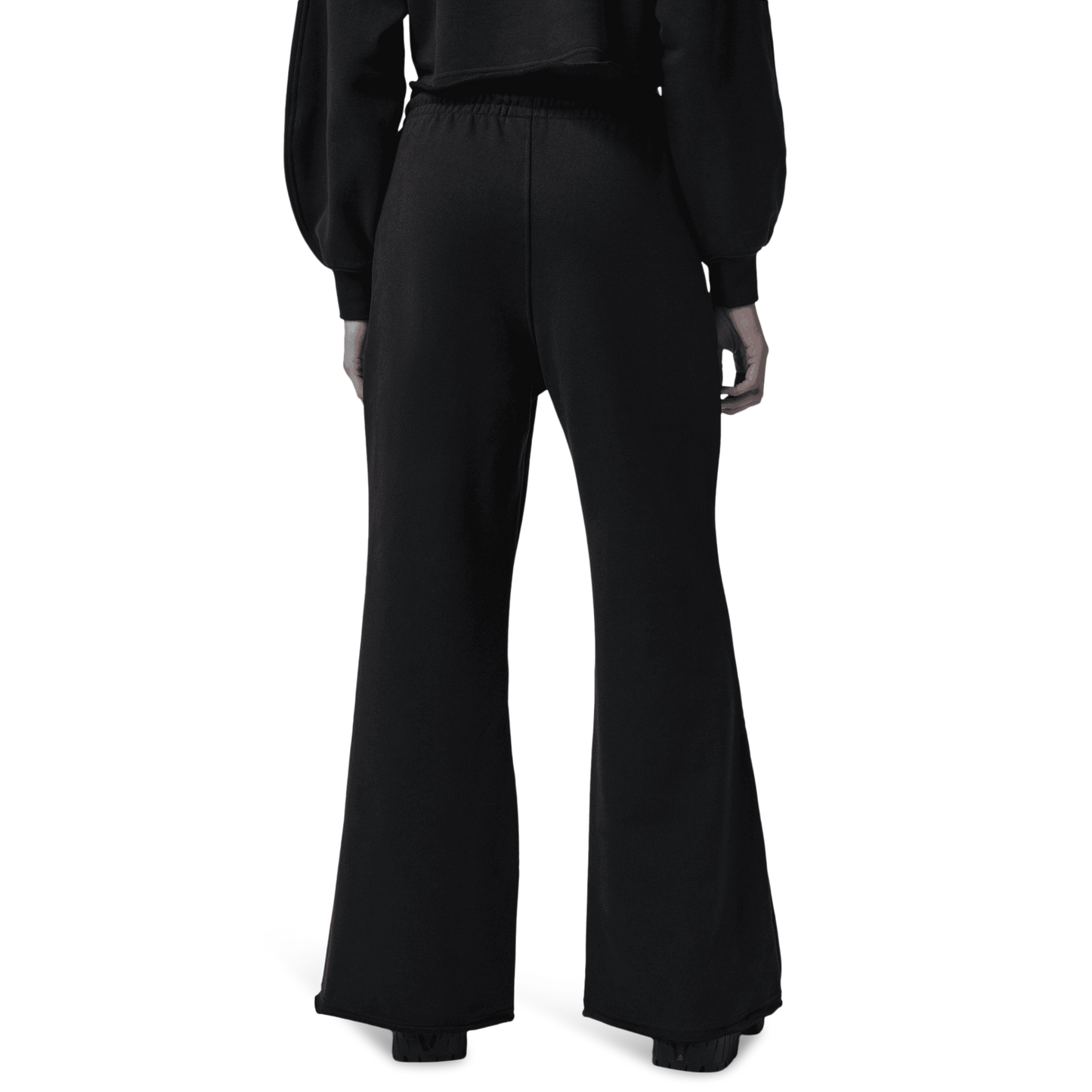 Jordan Flight Fleece FLR Pants - Women's - Black/Dark Smoke Grey