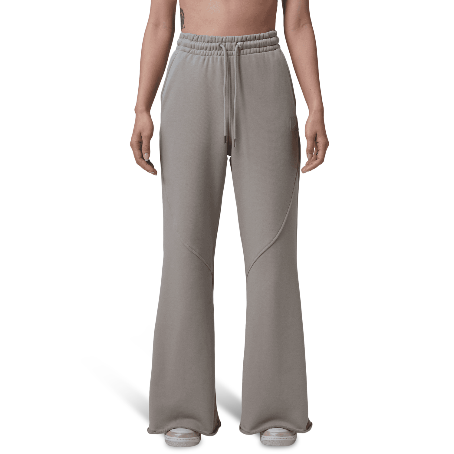 Jordan Flight Fleece FLR Pants - Women's - Enigma Stone/Cobblestone