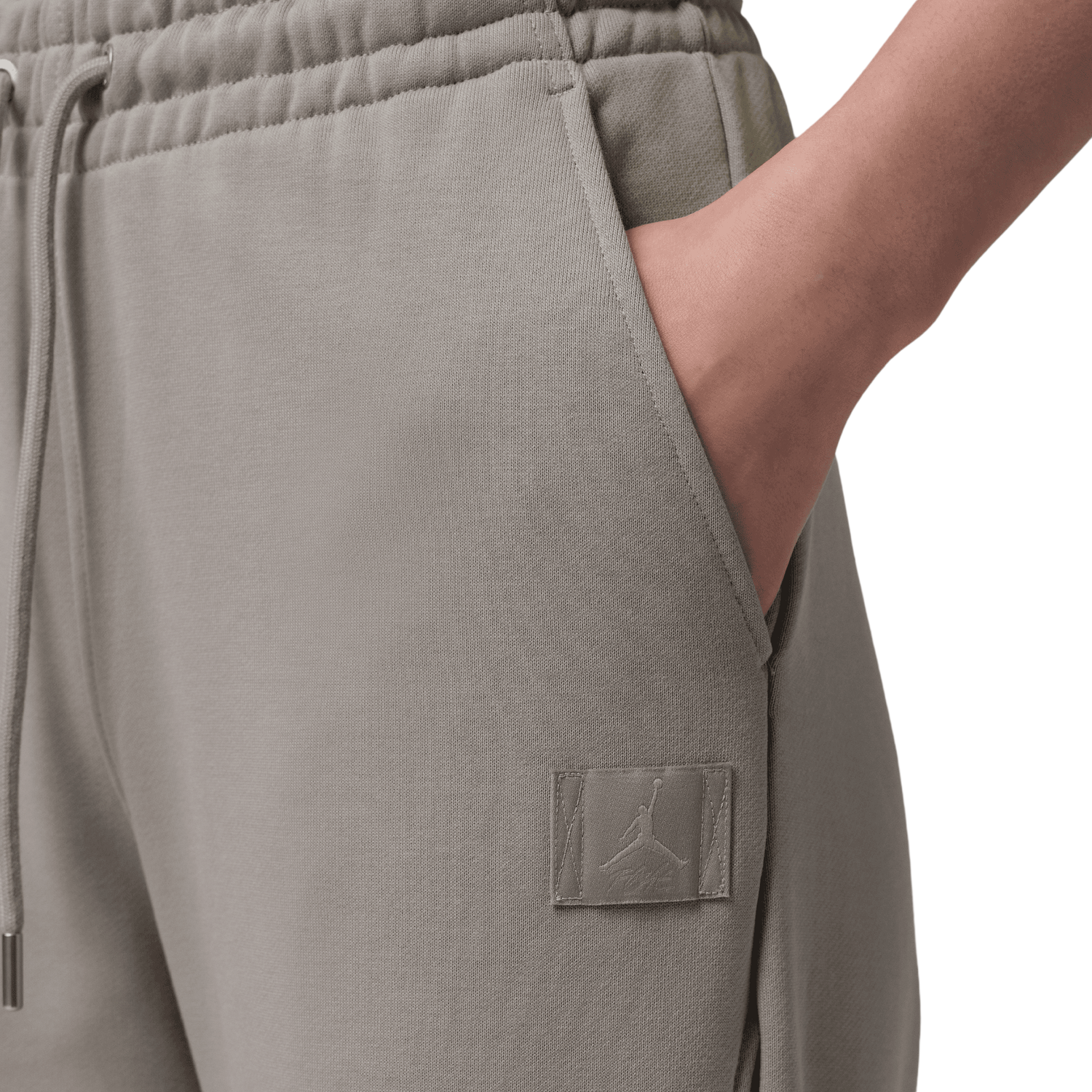 Jordan Flight Fleece FLR Pants - Women's - Enigma Stone/Cobblestone