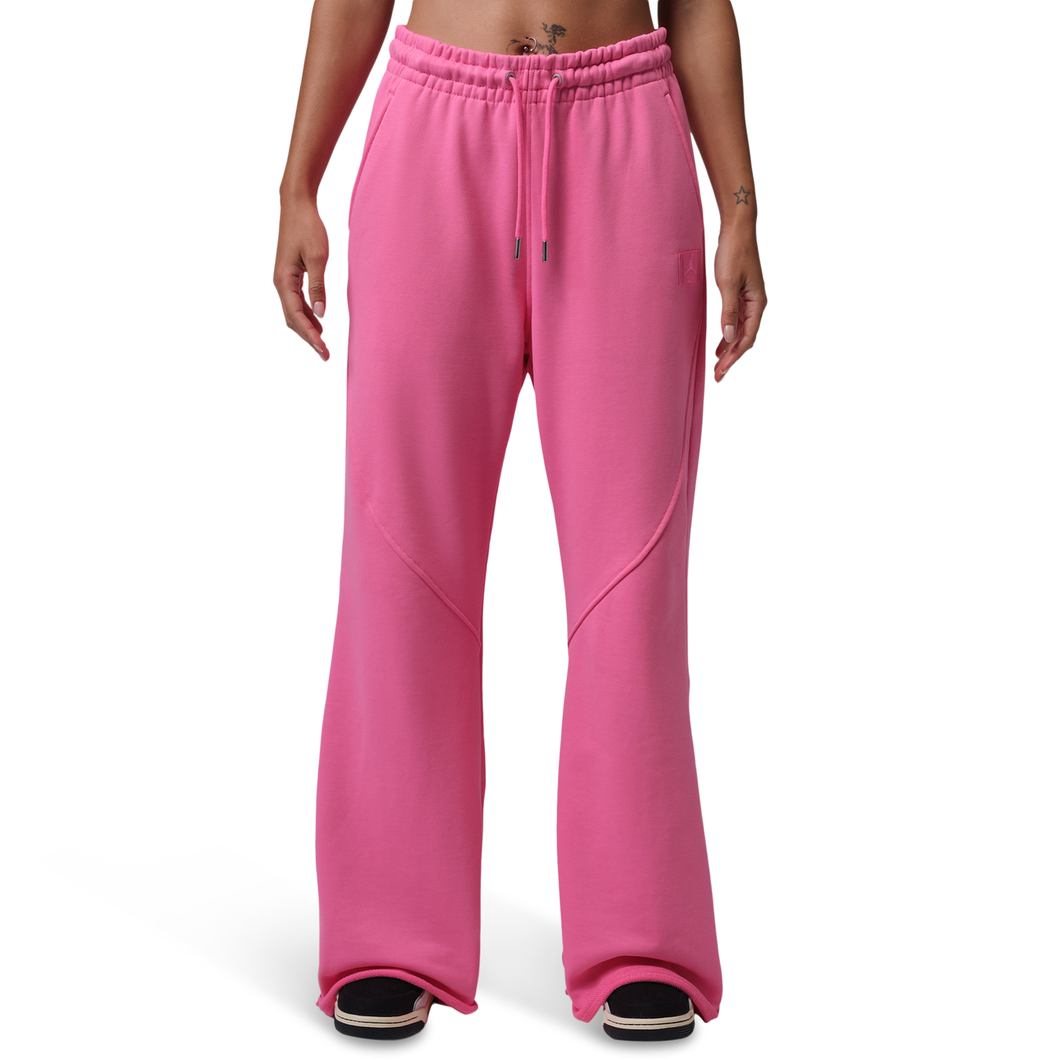 Jordan Flight Fleece FLR Pants - Women's - Pinksicle/Pink Glow
