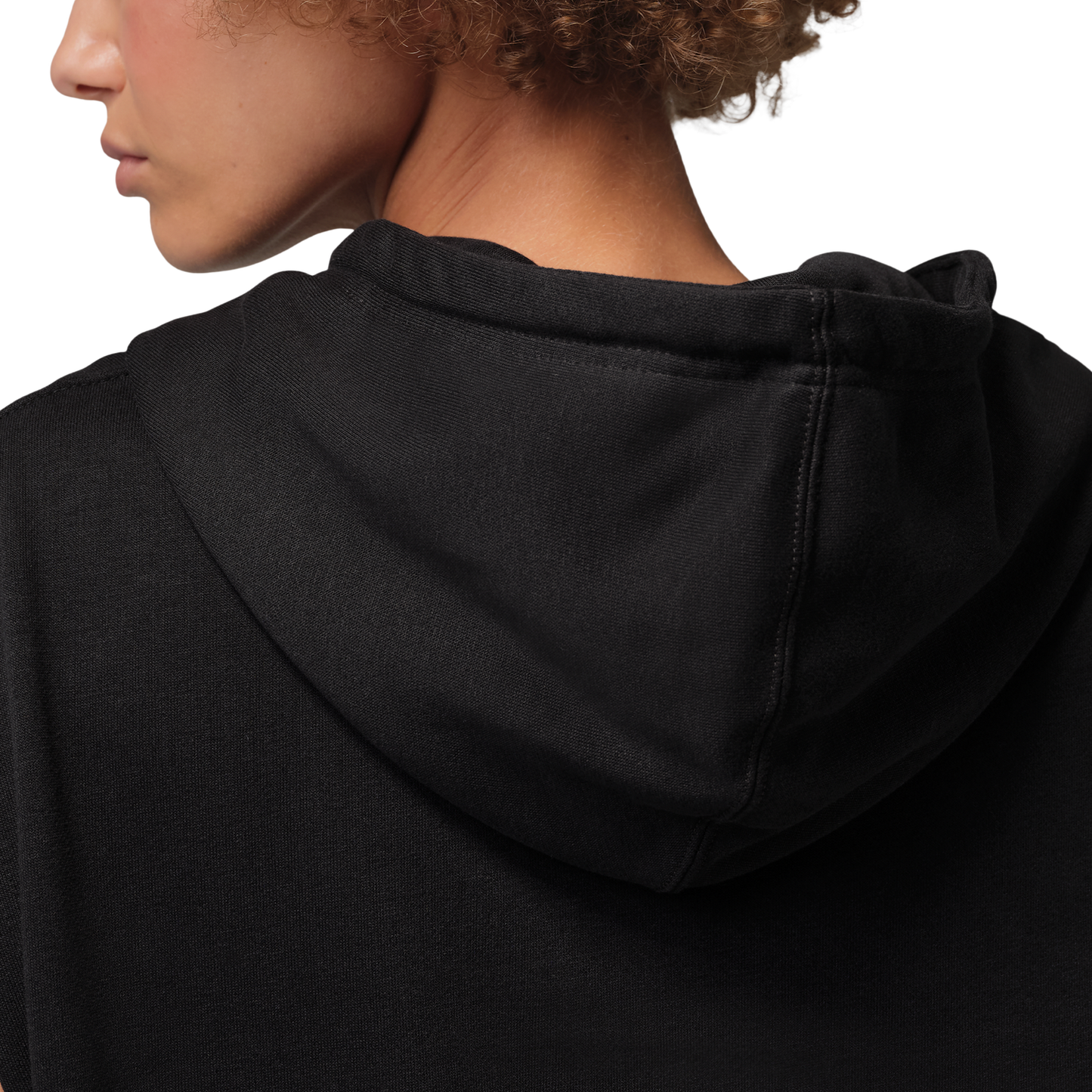 Jordan Brooklyn Fleece Crew Hooded Dress - Women's - Black/White