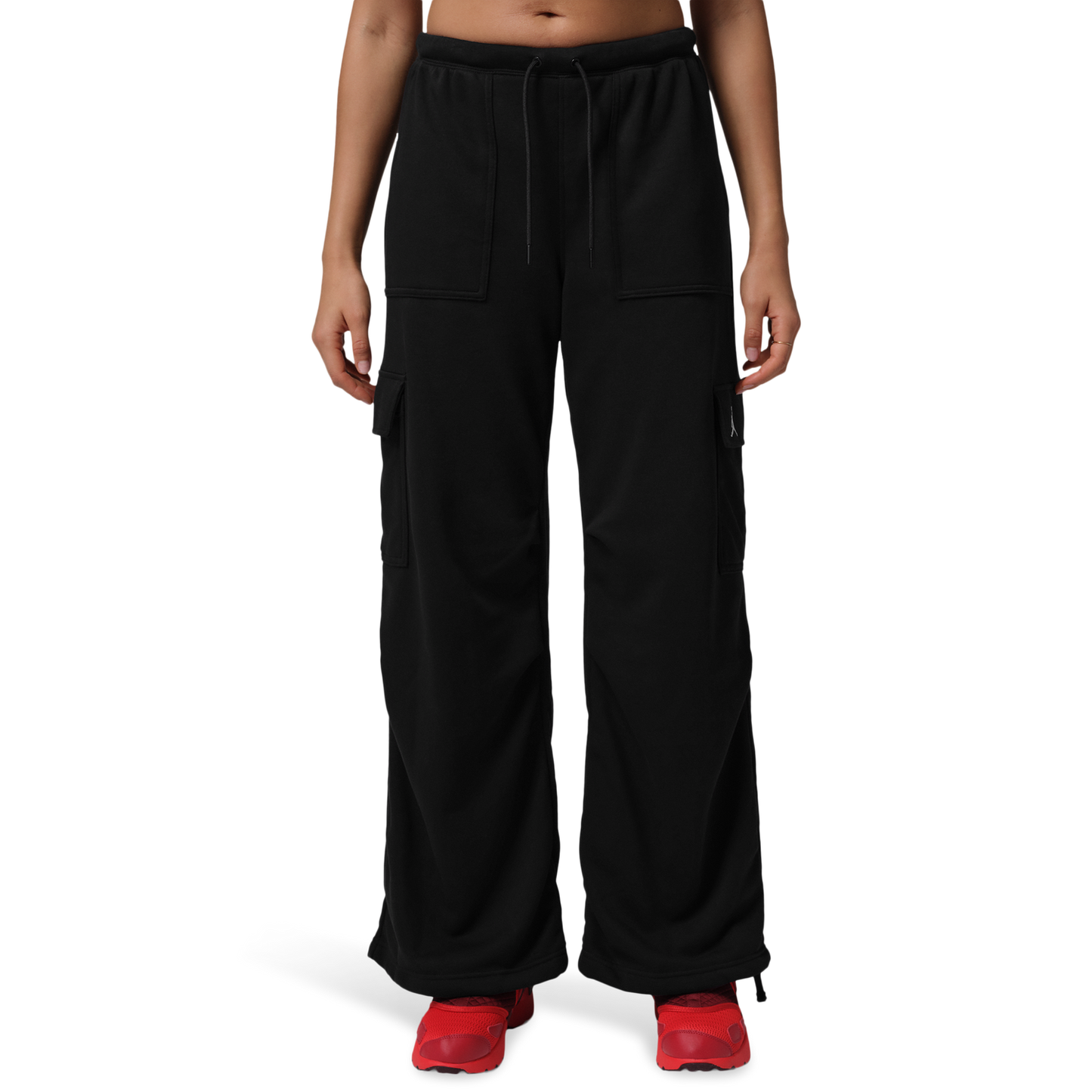 Jordan Brooklyn Fleece Cargo Pant - Women's - Black/White