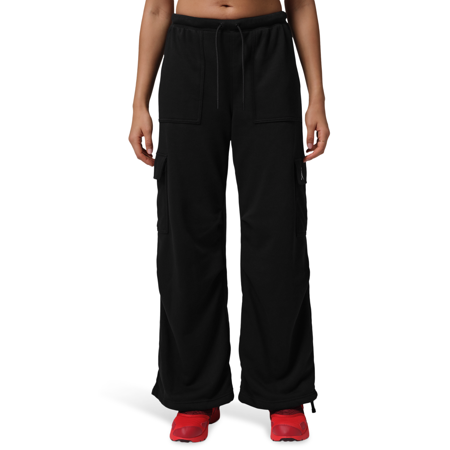 Jordan Brooklyn Fleece Cargo Pant - Women's - Black/White