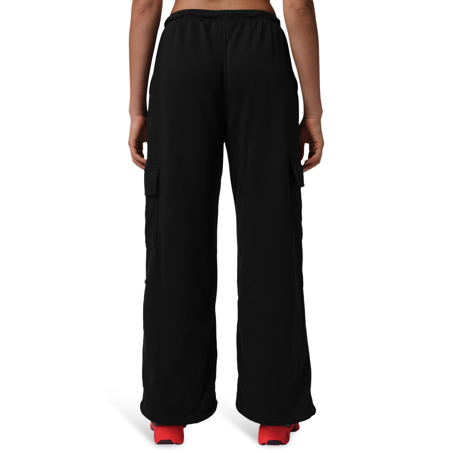 Jordan Brooklyn Fleece Cargo Pant - Women's - Black/White