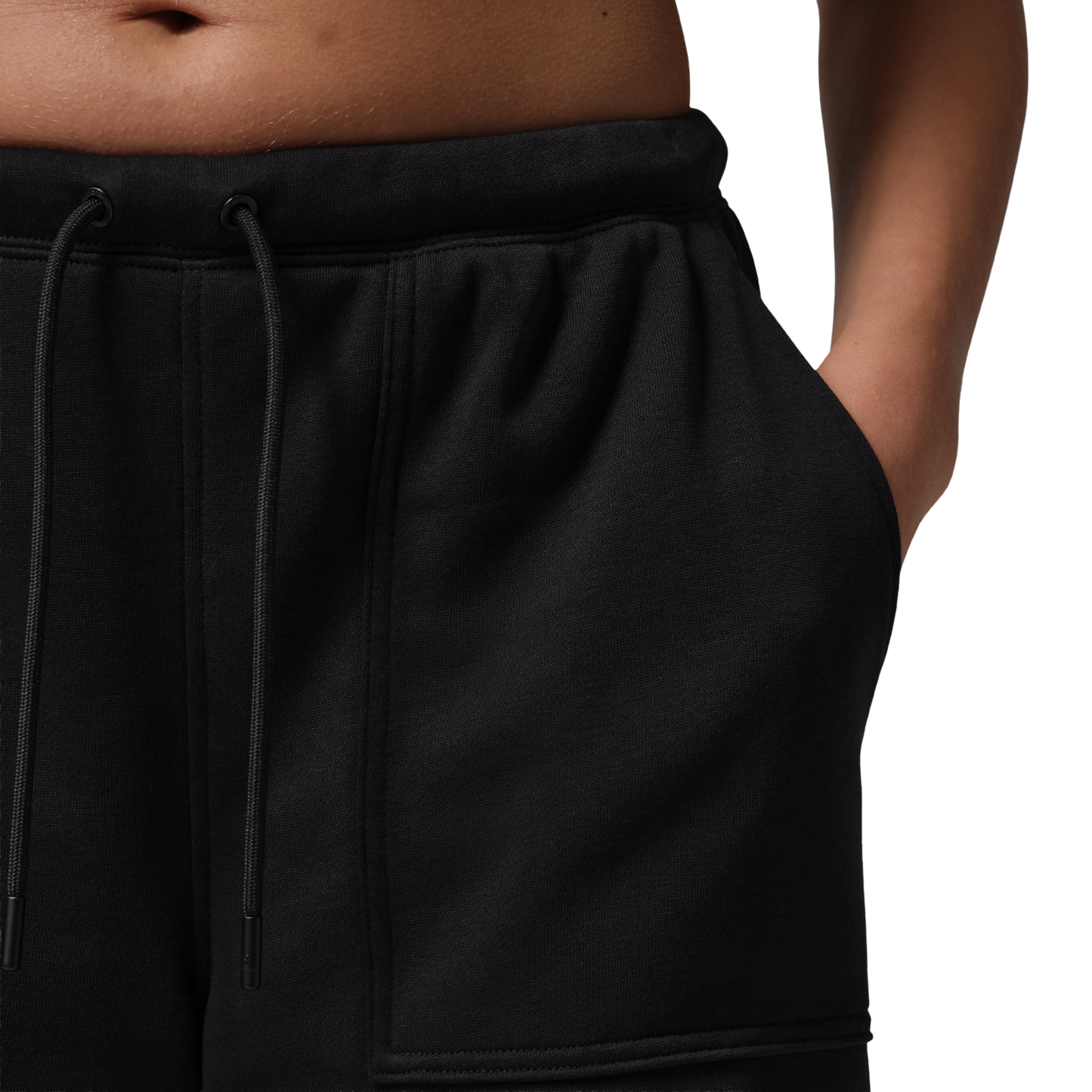 Jordan Brooklyn Fleece Cargo Pant - Women's - Black/White