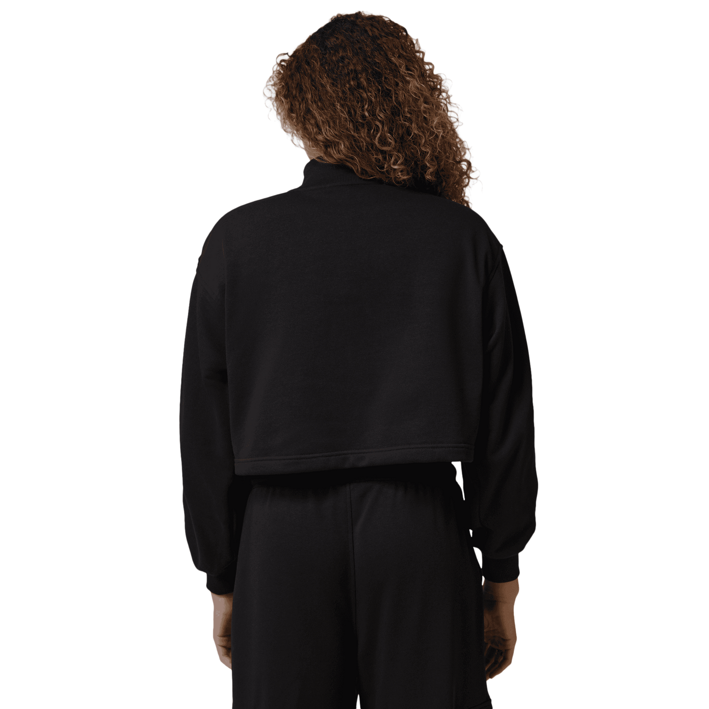 Jordan Brooklyn Fleece Quarter-Zip - Women's - Black/Black