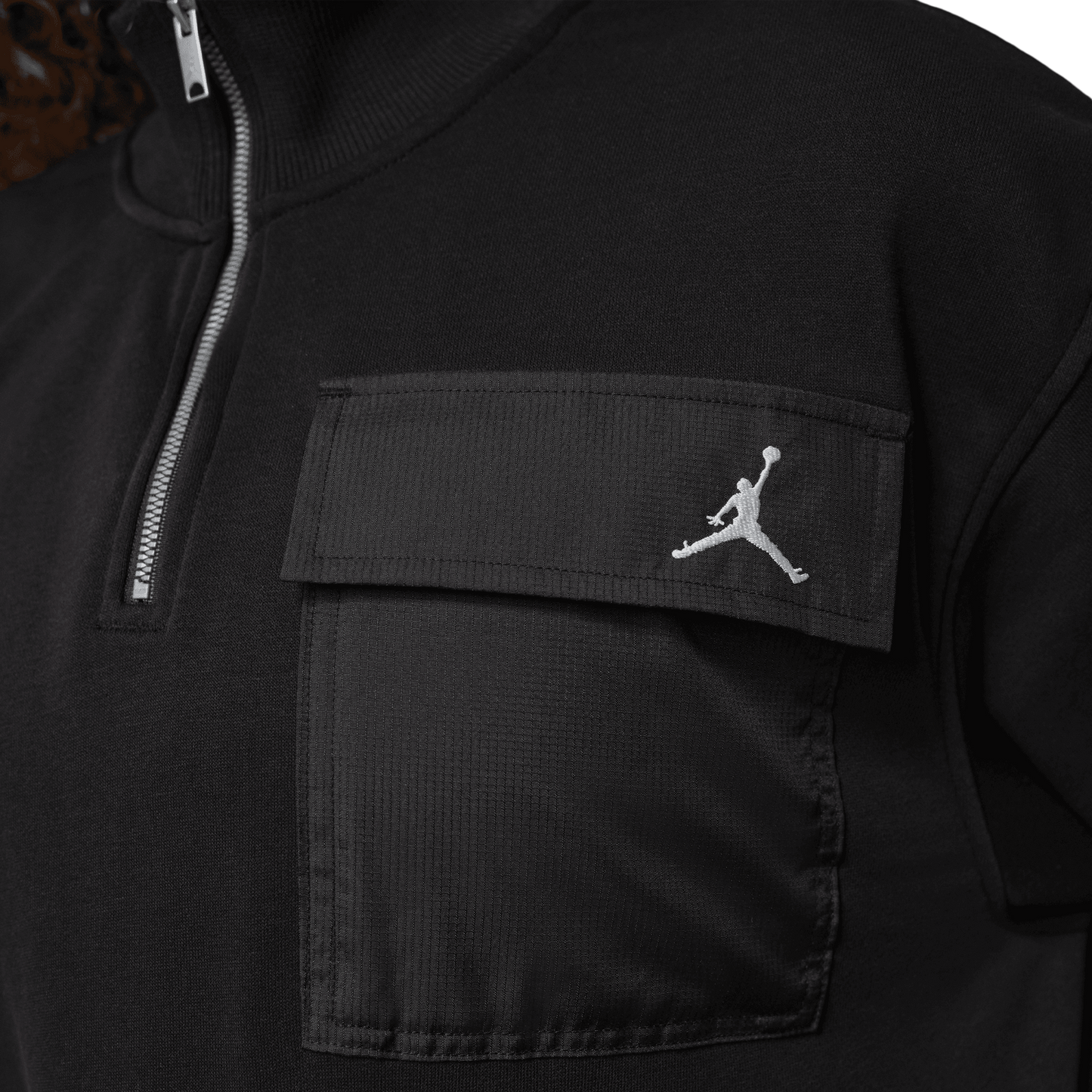 Jordan Brooklyn Fleece Quarter-Zip - Women's - Black/Black