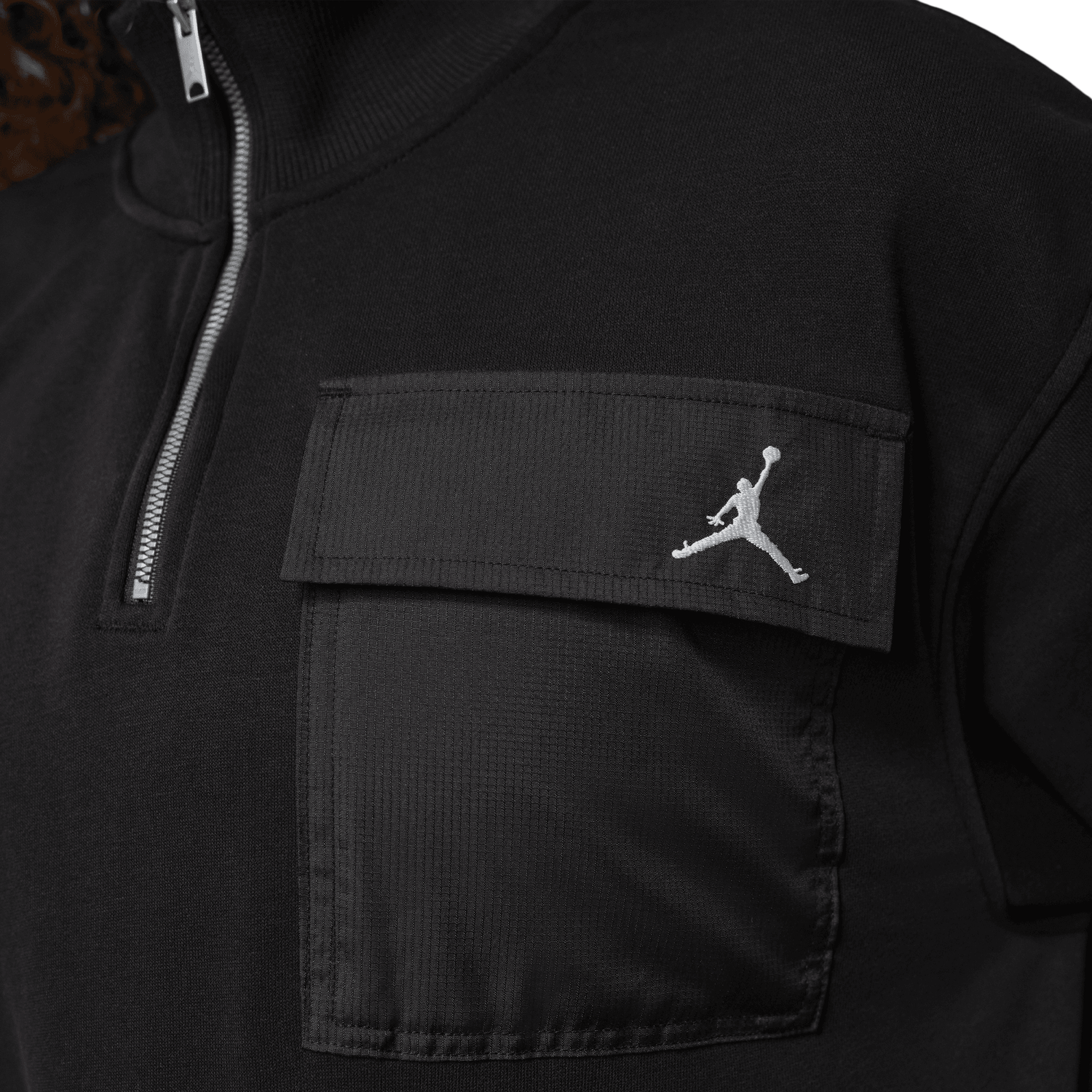 Jordan Brooklyn Fleece Quarter-Zip - Women's - Black/Black