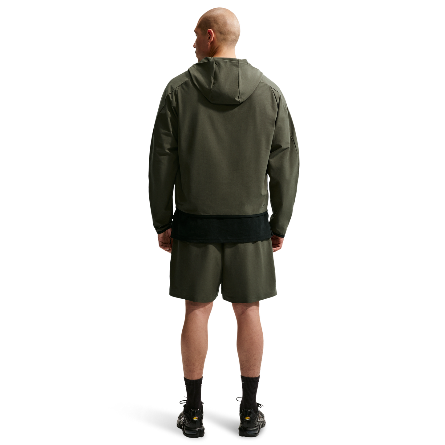 Nike Tech Shori Knit Shorts - Men's - Cargo Khaki/Black