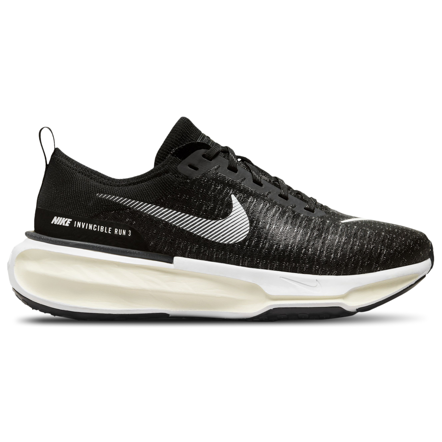 Nike ZoomX Invincible Run 3 Wide - Men's - Black/White/Coconut Milk