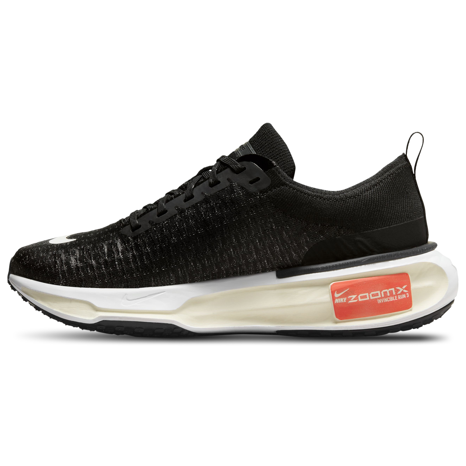 Nike ZoomX Invincible Run 3 Wide - Men's - Black/White/Coconut Milk