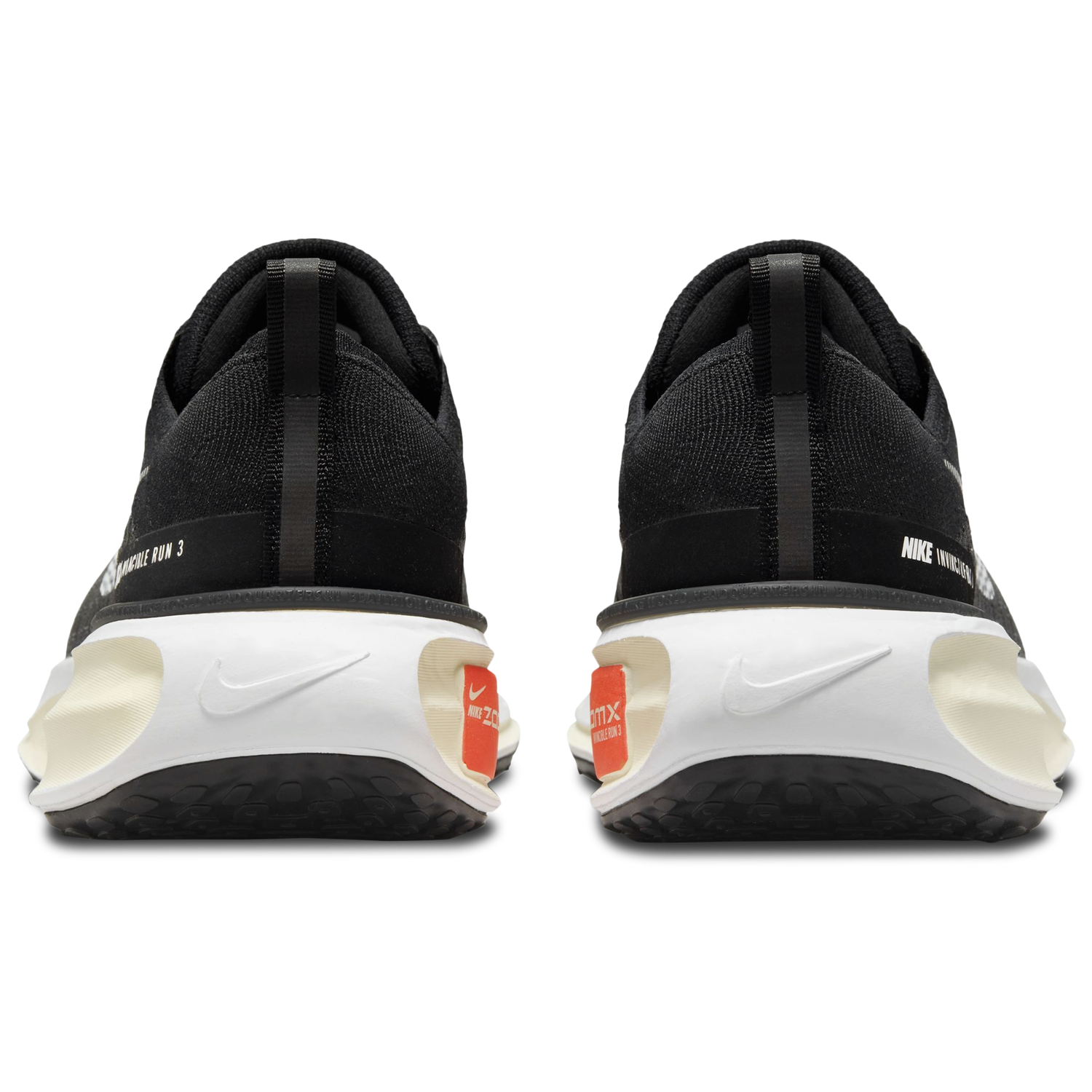 Nike ZoomX Invincible Run 3 Wide - Men's - Black/White/Coconut Milk