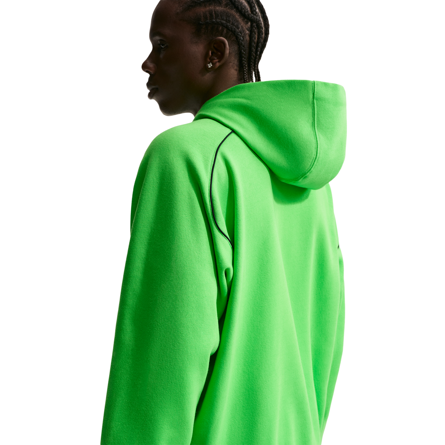 Nike Air Pullover Hoodie - Men's - Mean Green/Black