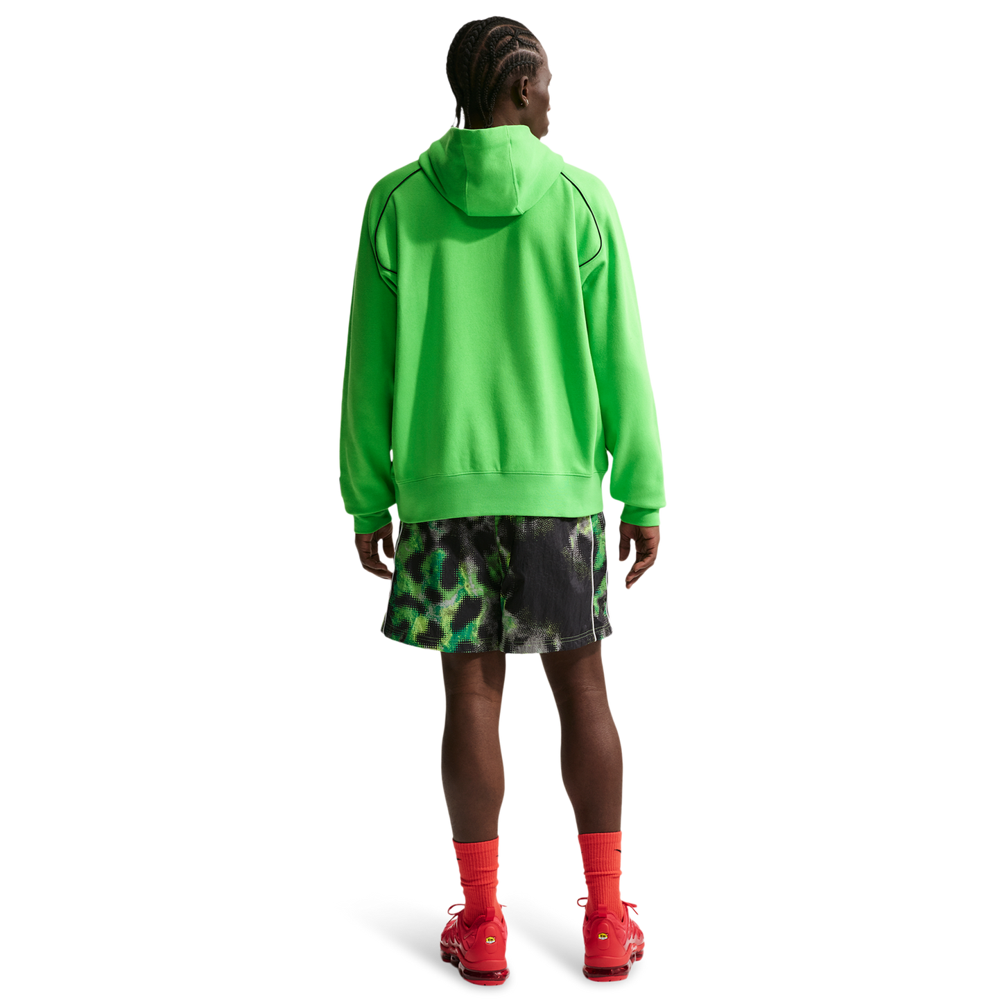 Nike Air Pullover Hoodie - Men's - Mean Green/Black