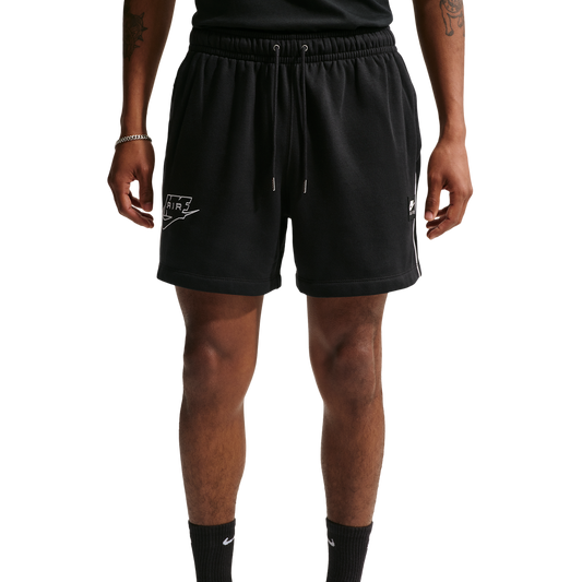 Nike Air BB Fleece Short - Men's - Black/White/White