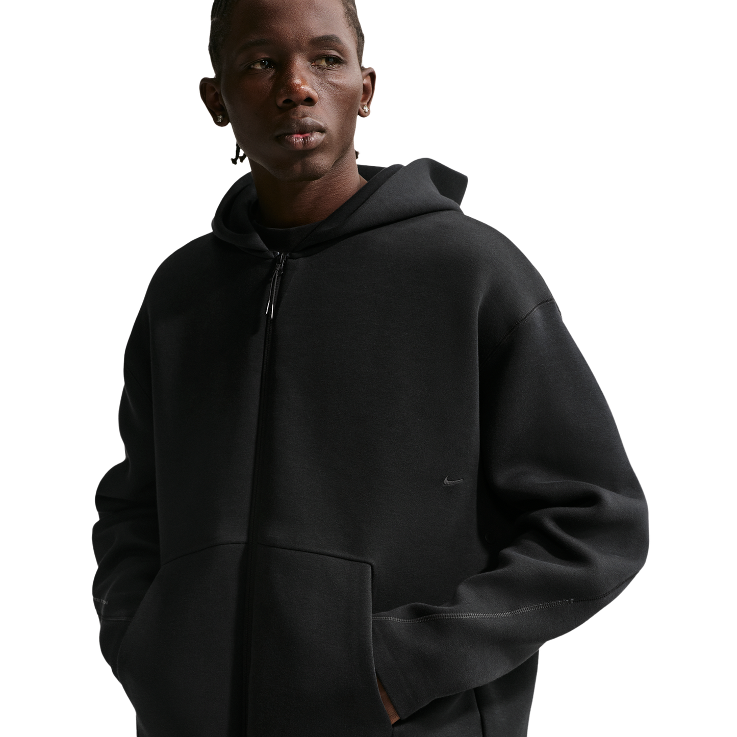 Nike Tech Fleece Ergo Full-Zip - Men's - Black/Black