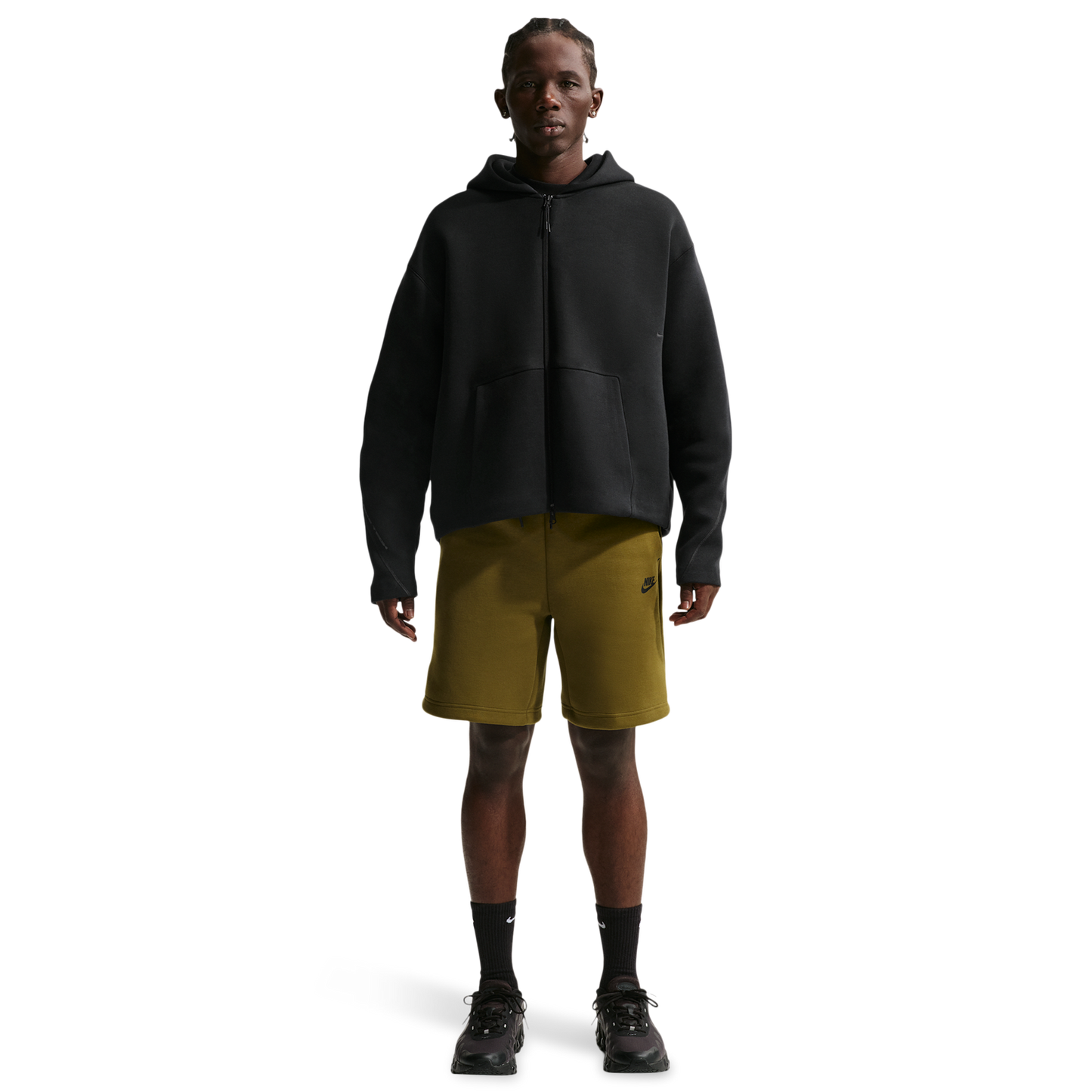 Nike Tech Fleece Ergo Full-Zip - Men's - Black/Black