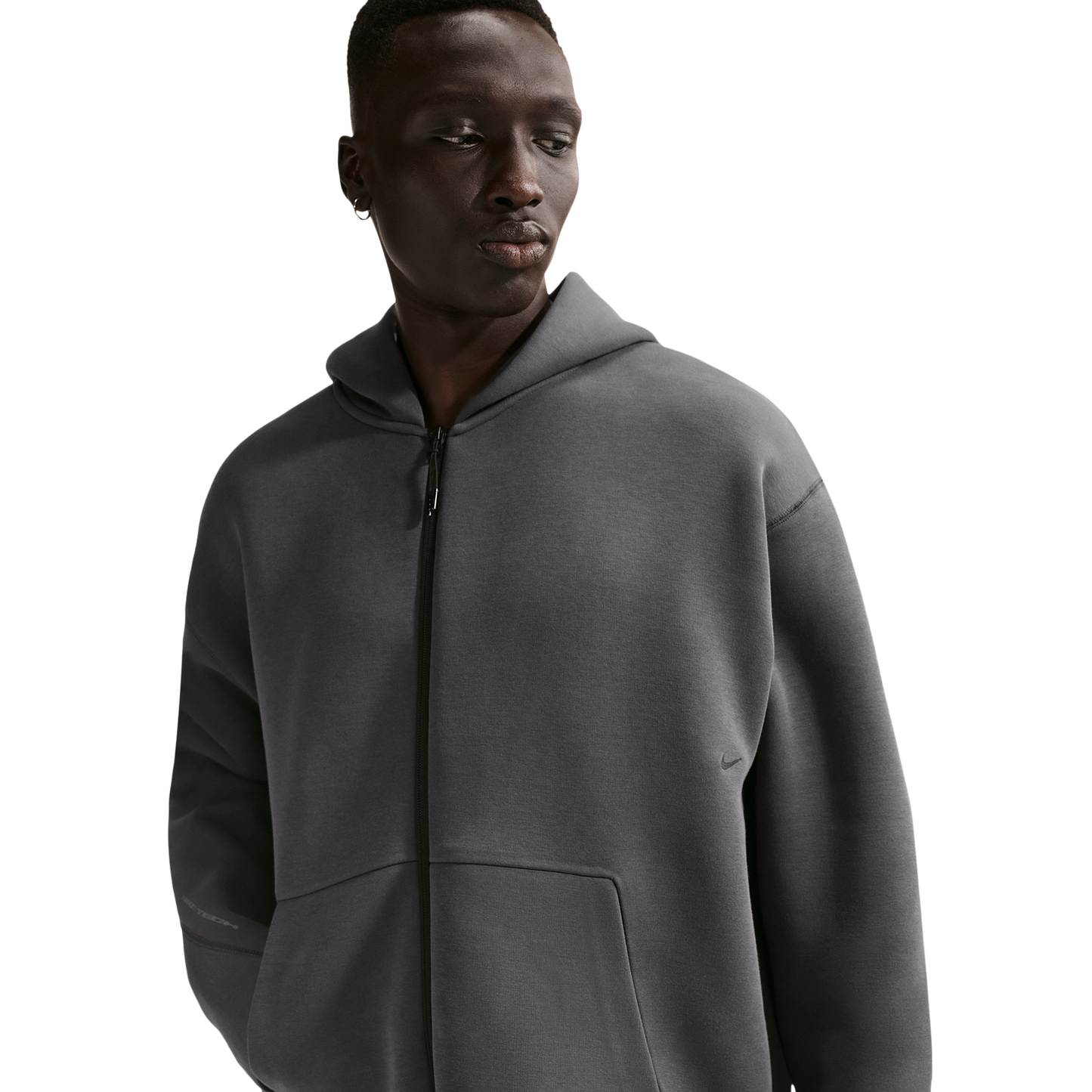 Nike Tech Fleece Ergo Full-Zip - Men's - Anthracite/Black