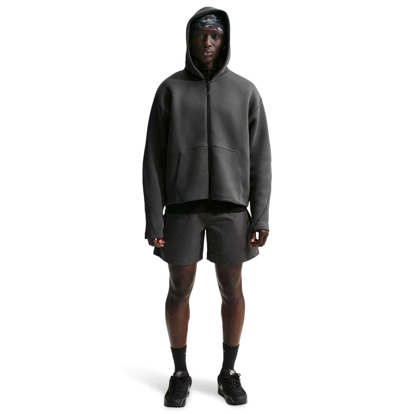 Nike Tech Fleece Ergo Full-Zip - Men's - Anthracite/Black