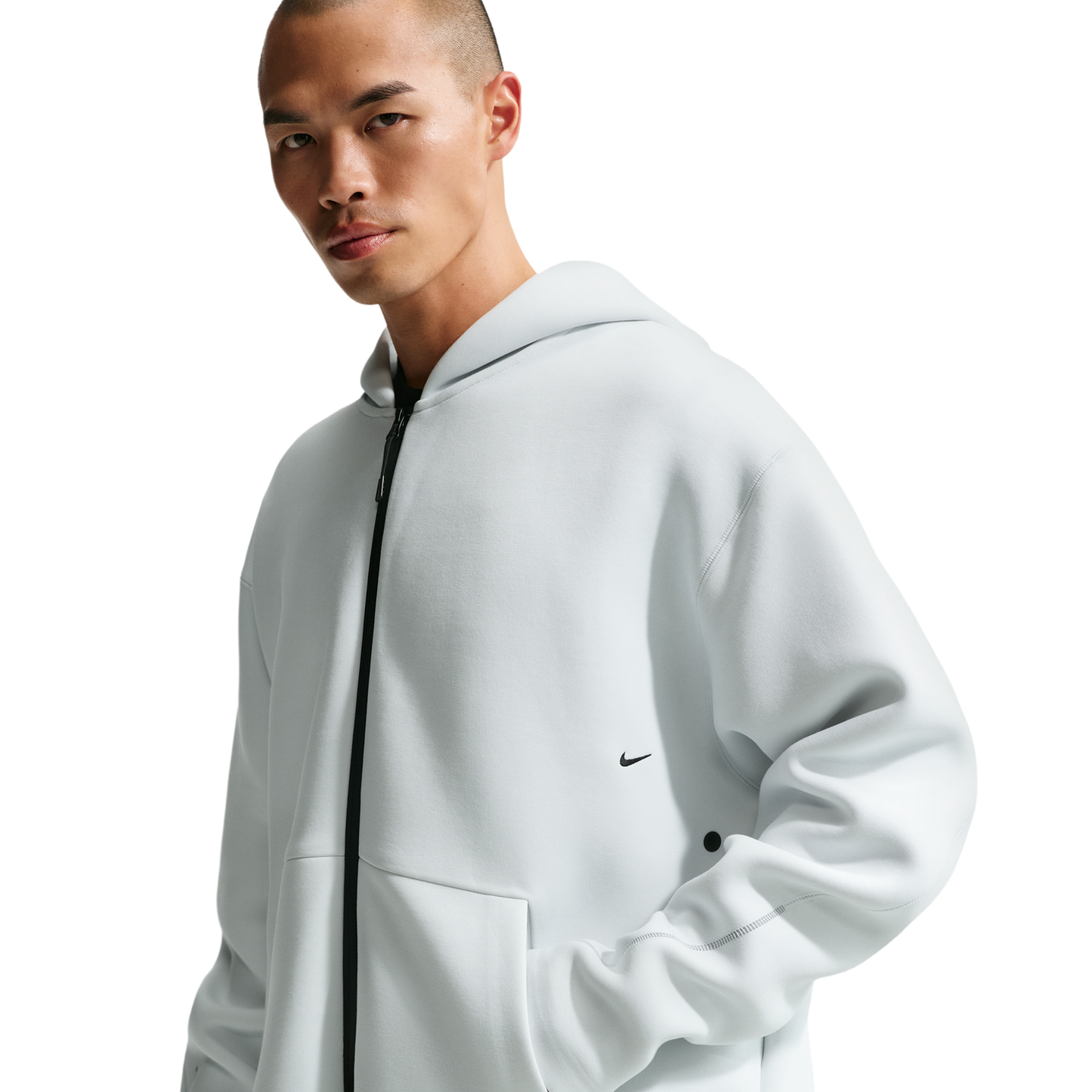 Nike Tech Fleece Ergo Full-Zip - Men's - Off White/Black
