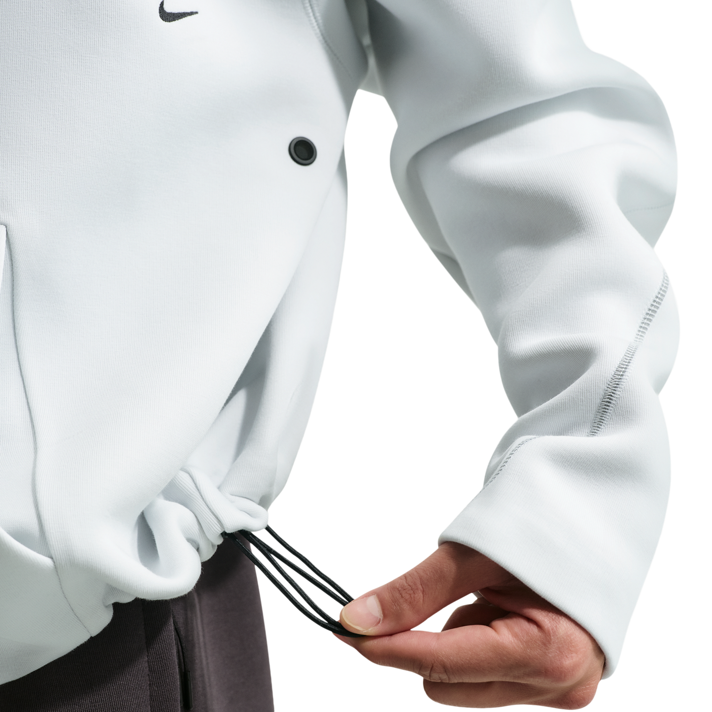 Nike Tech Fleece Ergo Full-Zip - Men's - Off White/Black