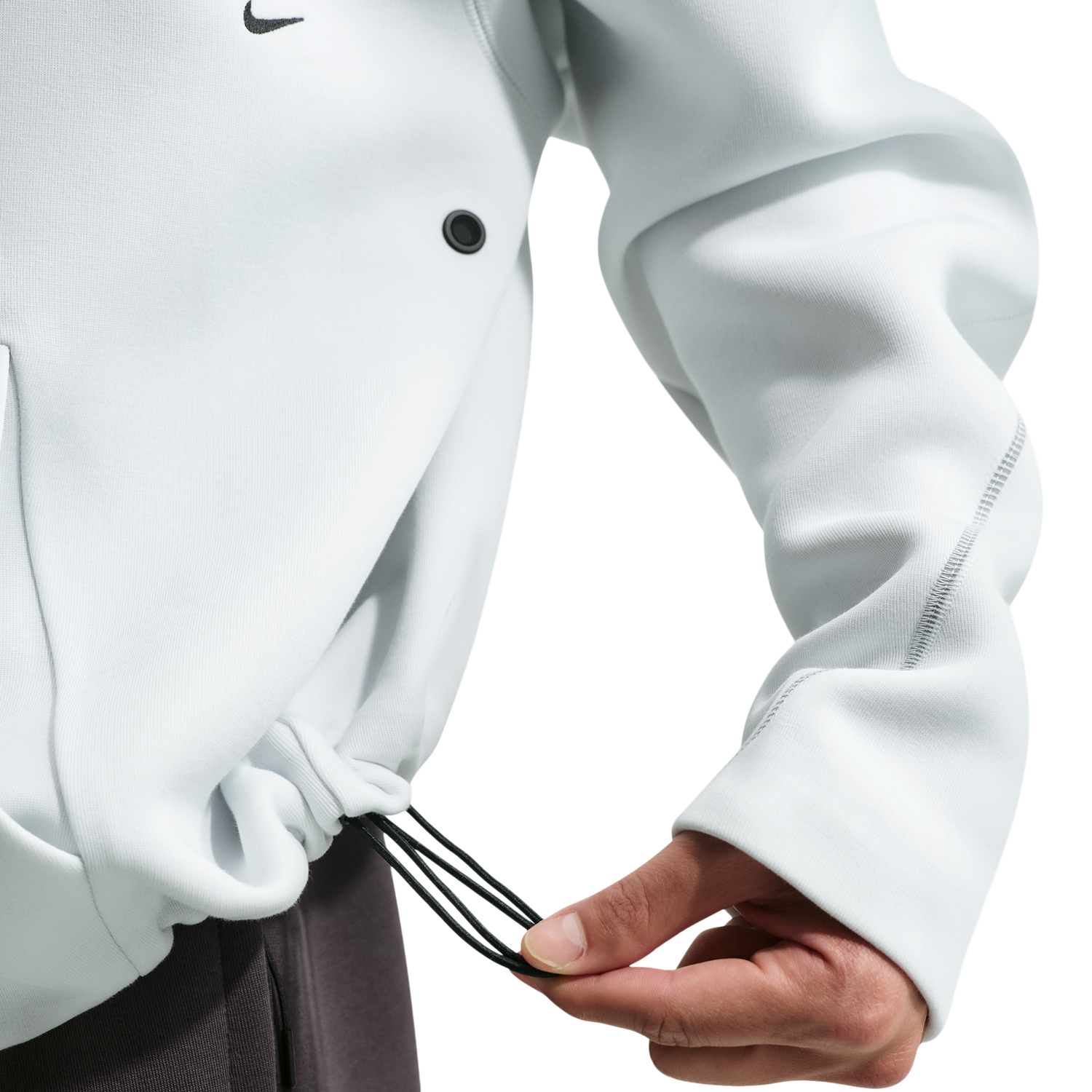 Nike Tech Fleece Ergo Full-Zip - Men's - Off White/Black