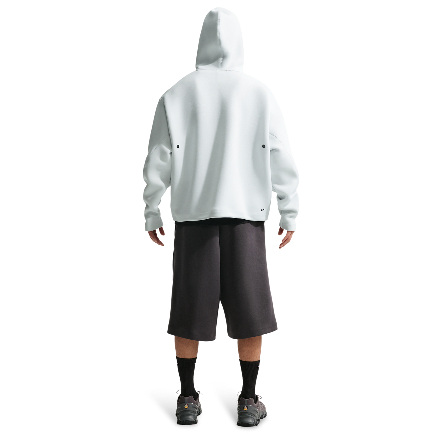 Nike Tech Fleece Ergo Full-Zip - Men's - Off White/Black