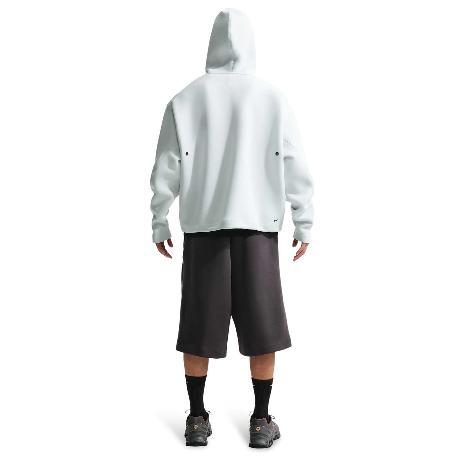Nike Tech Fleece Ergo Full-Zip - Men's - Off White/Black