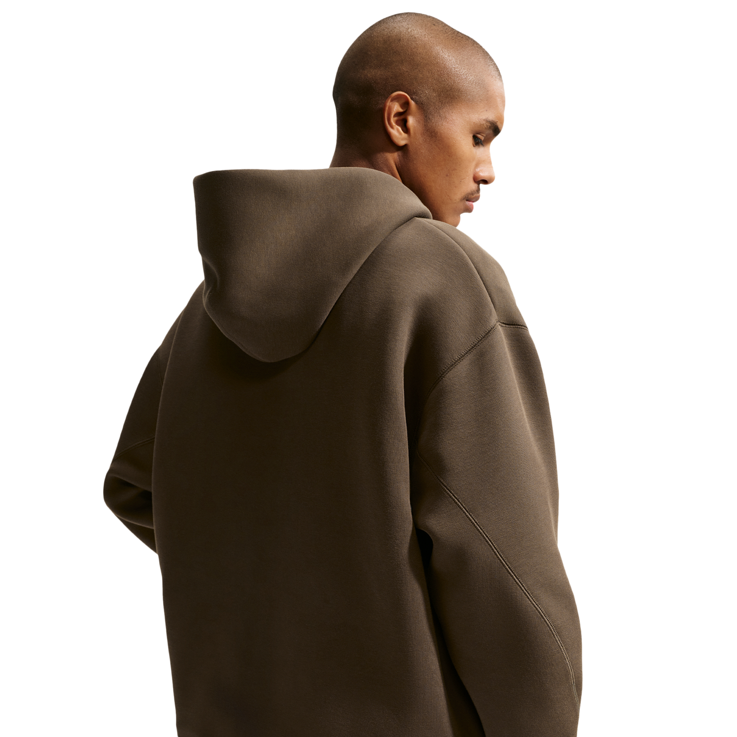 Nike Tech Fleece Ergo Full-Zip - Men's - Dark Hazel/Black