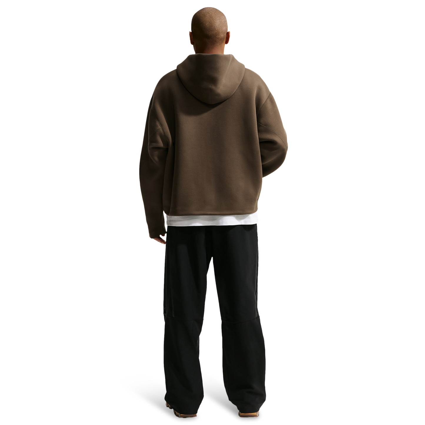 Nike Tech Fleece Ergo Full-Zip - Men's - Dark Hazel/Black