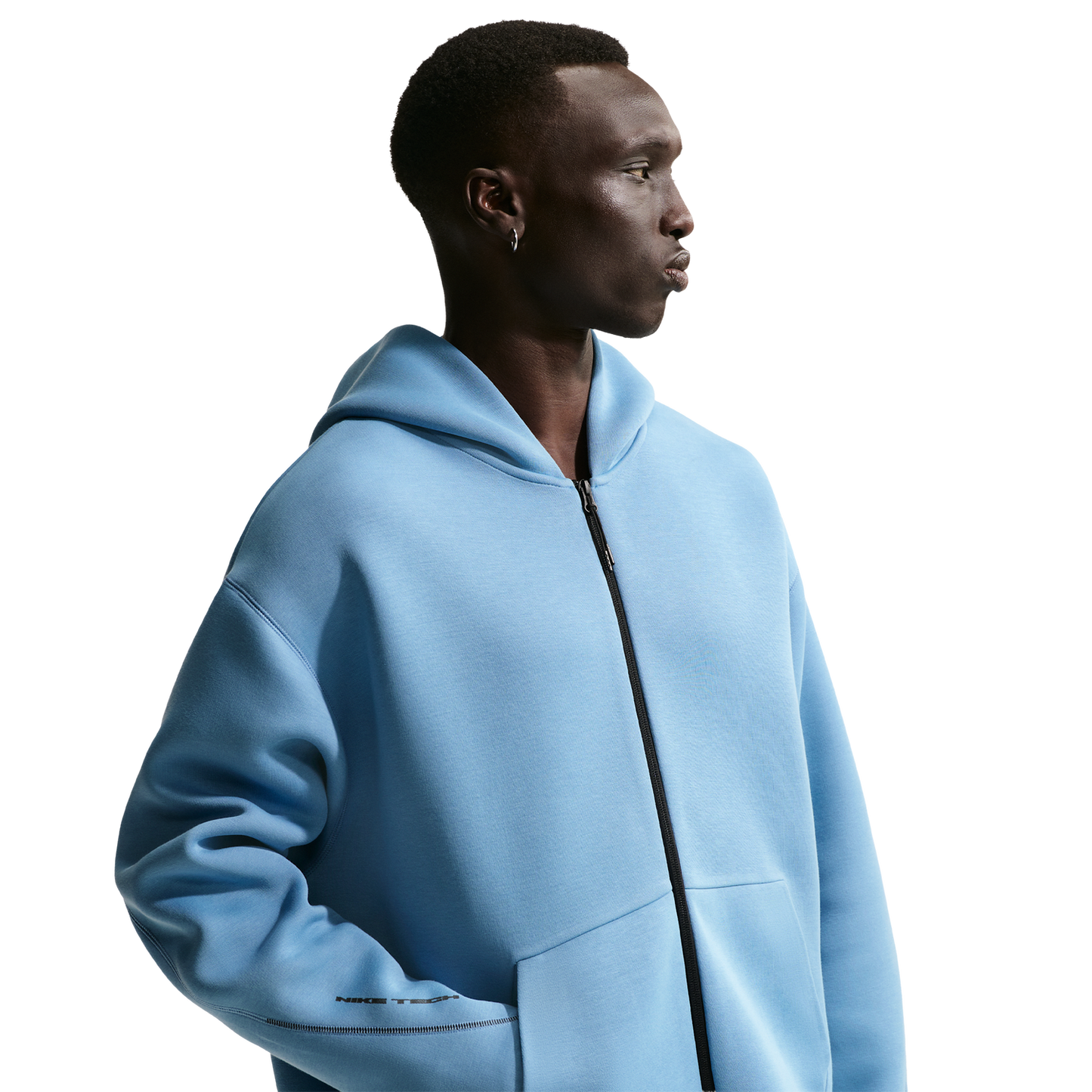 Nike Tech Fleece Ergo Full-Zip - Men's - Work Blue/Black