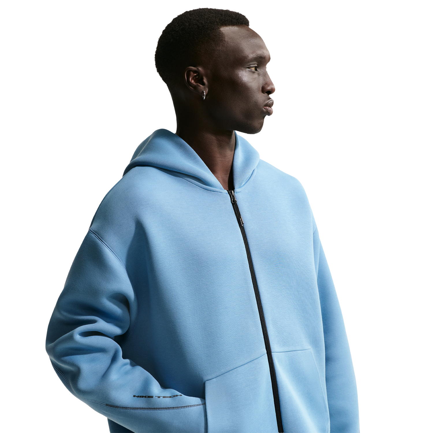Nike Tech Fleece Ergo Full-Zip - Men's - Work Blue/Black