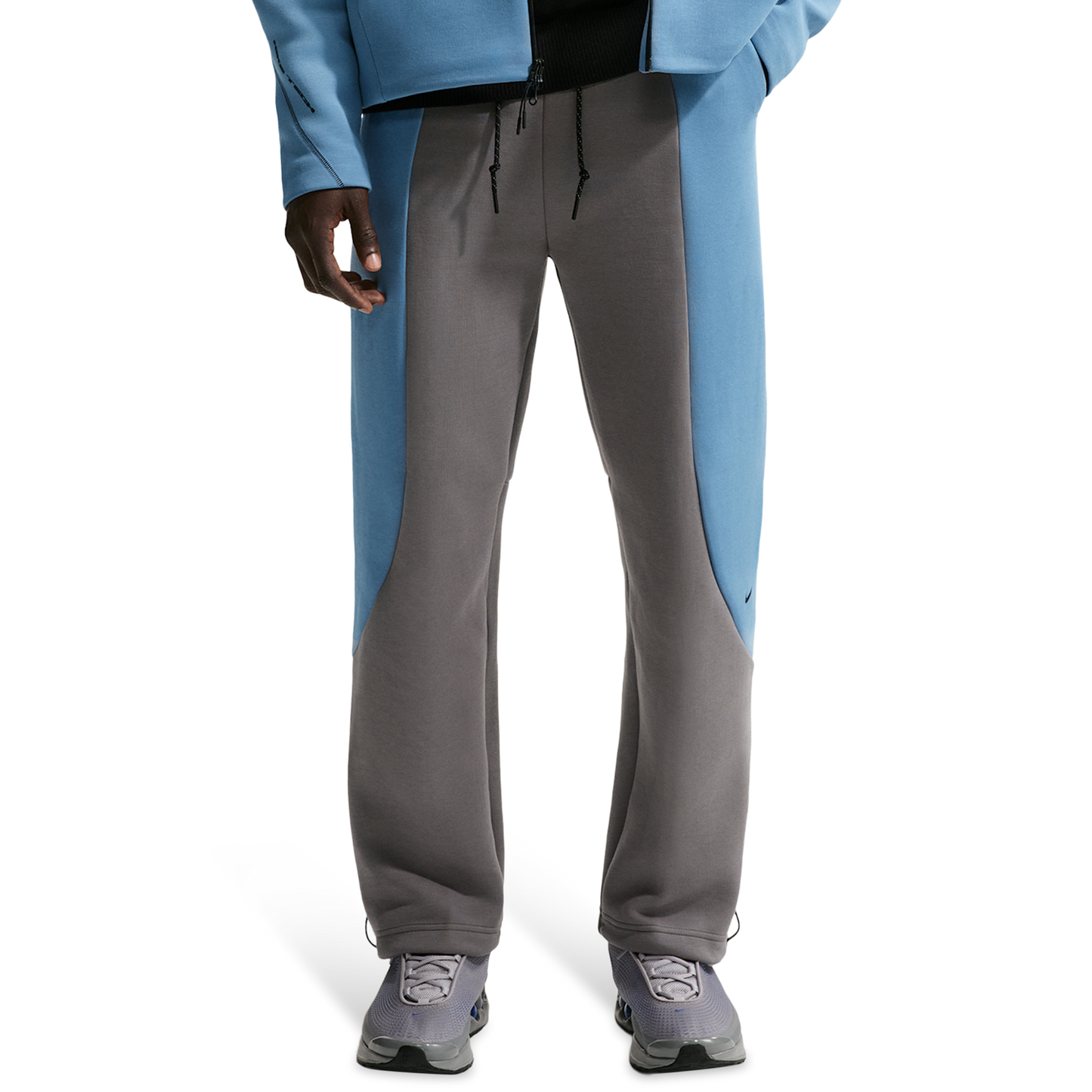 Nike Tech Fleece Pro Cb Open Hem Pants - Men's - Pencil Point/Work Blue/Black