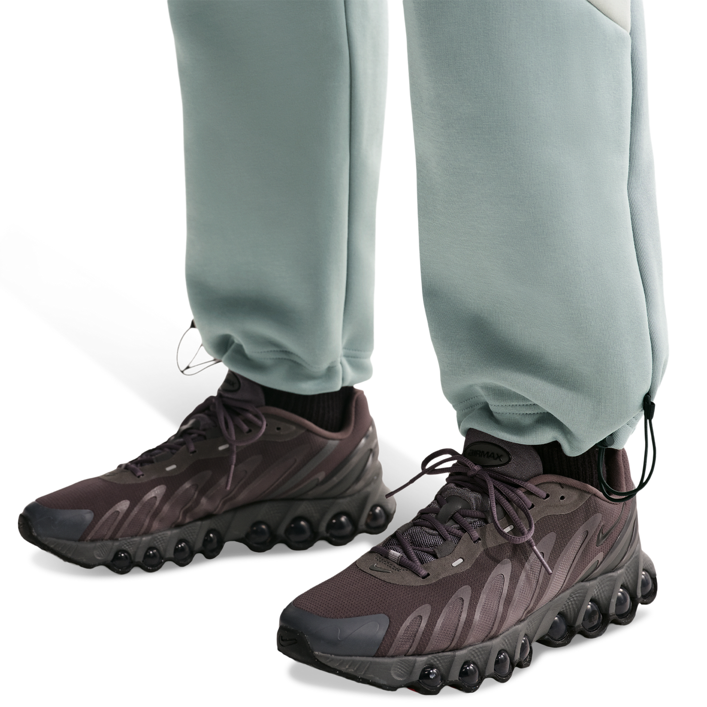 Nike Tech Fleece Pro Cb Open Hem Pants - Men's - Light Bone/Black/Light Pumice