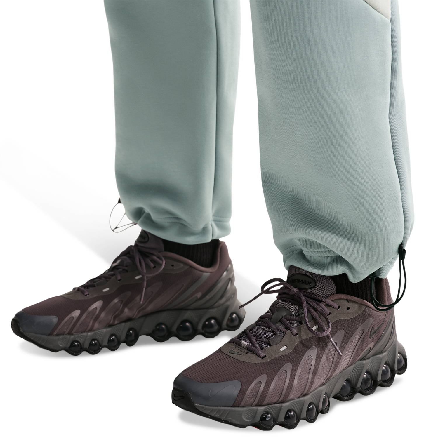 Nike Tech Fleece Pro Cb Open Hem Pants - Men's - Light Bone/Black/Light Pumice