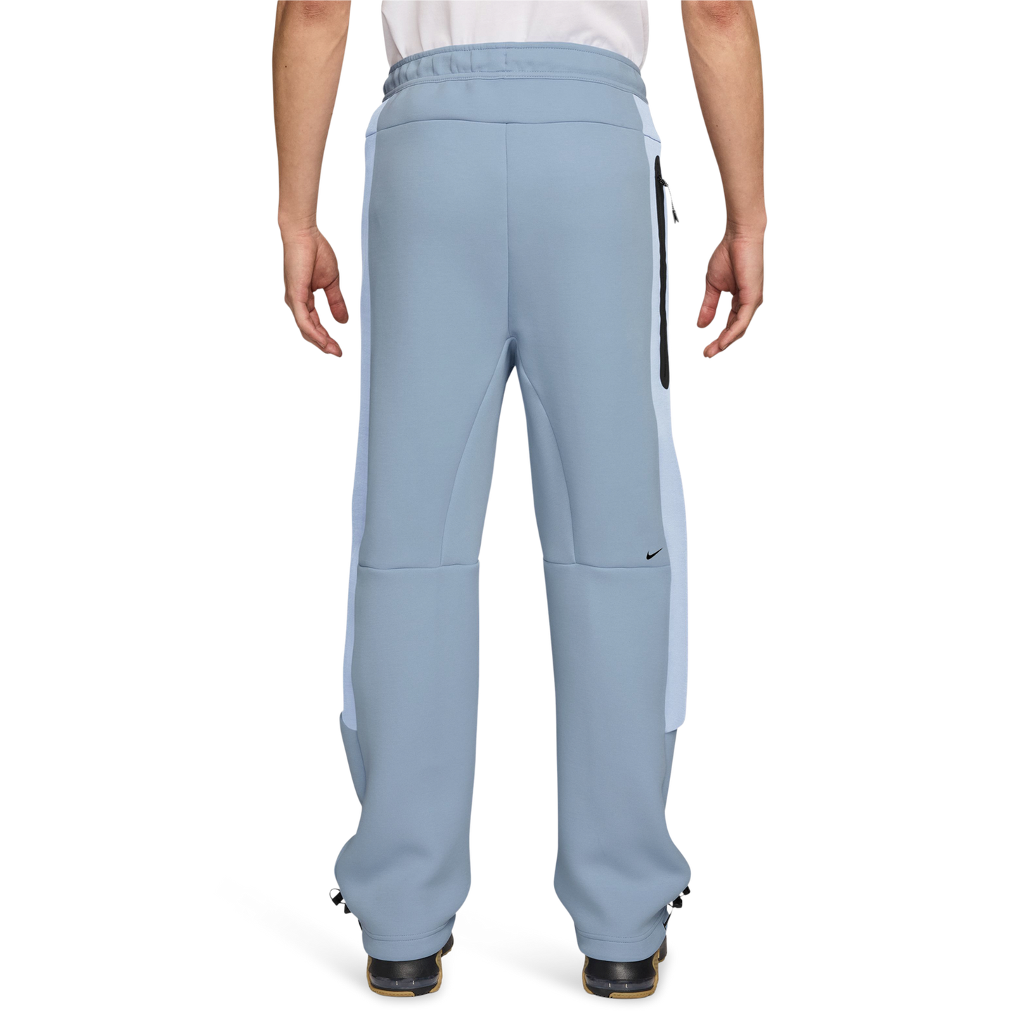 Nike Tech Fleece Pro Cb Open Hem Pants - Men's - Blue/Gray/Black
