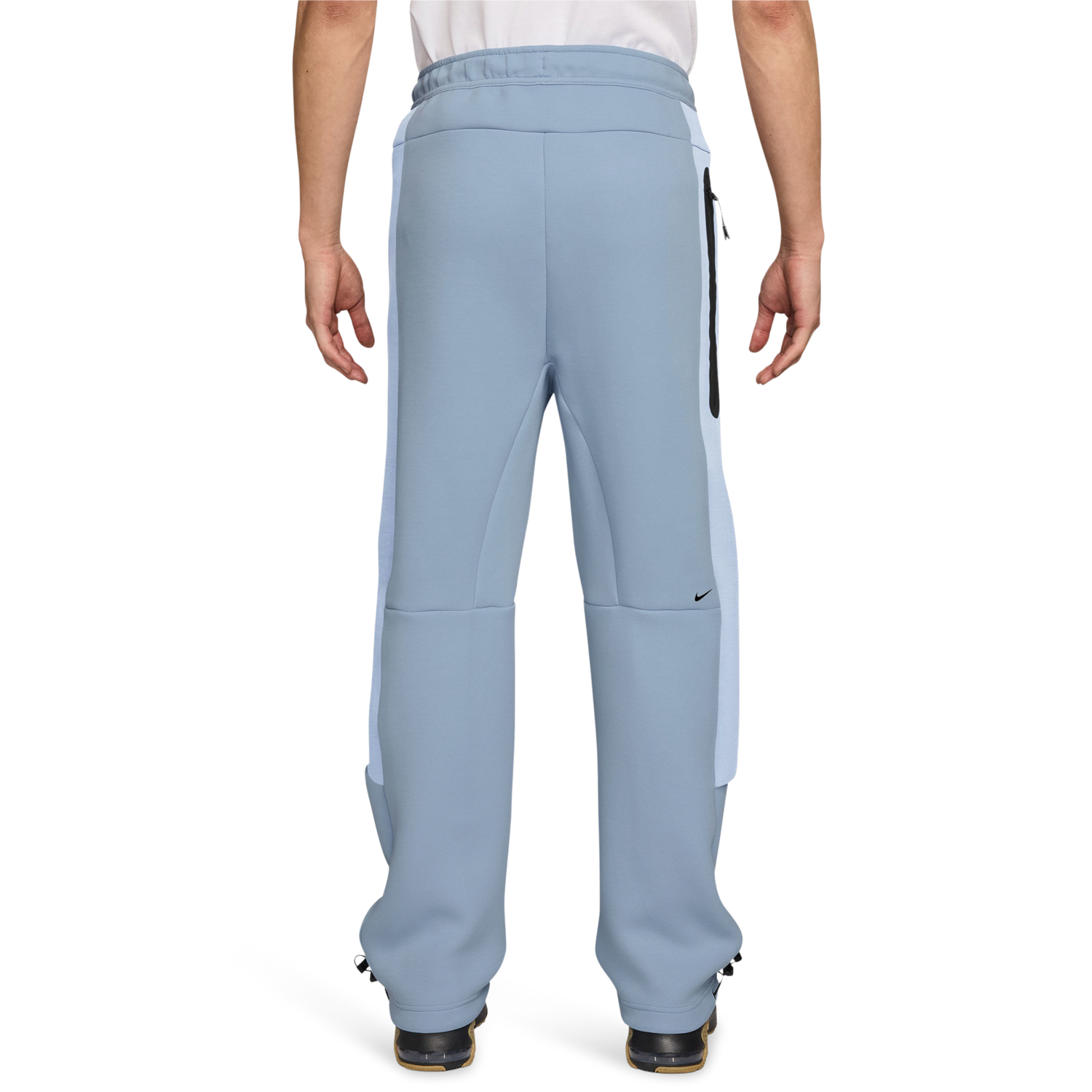 Nike Tech Fleece Pro Cb Open Hem Pants - Men's - Blue/Gray/Black