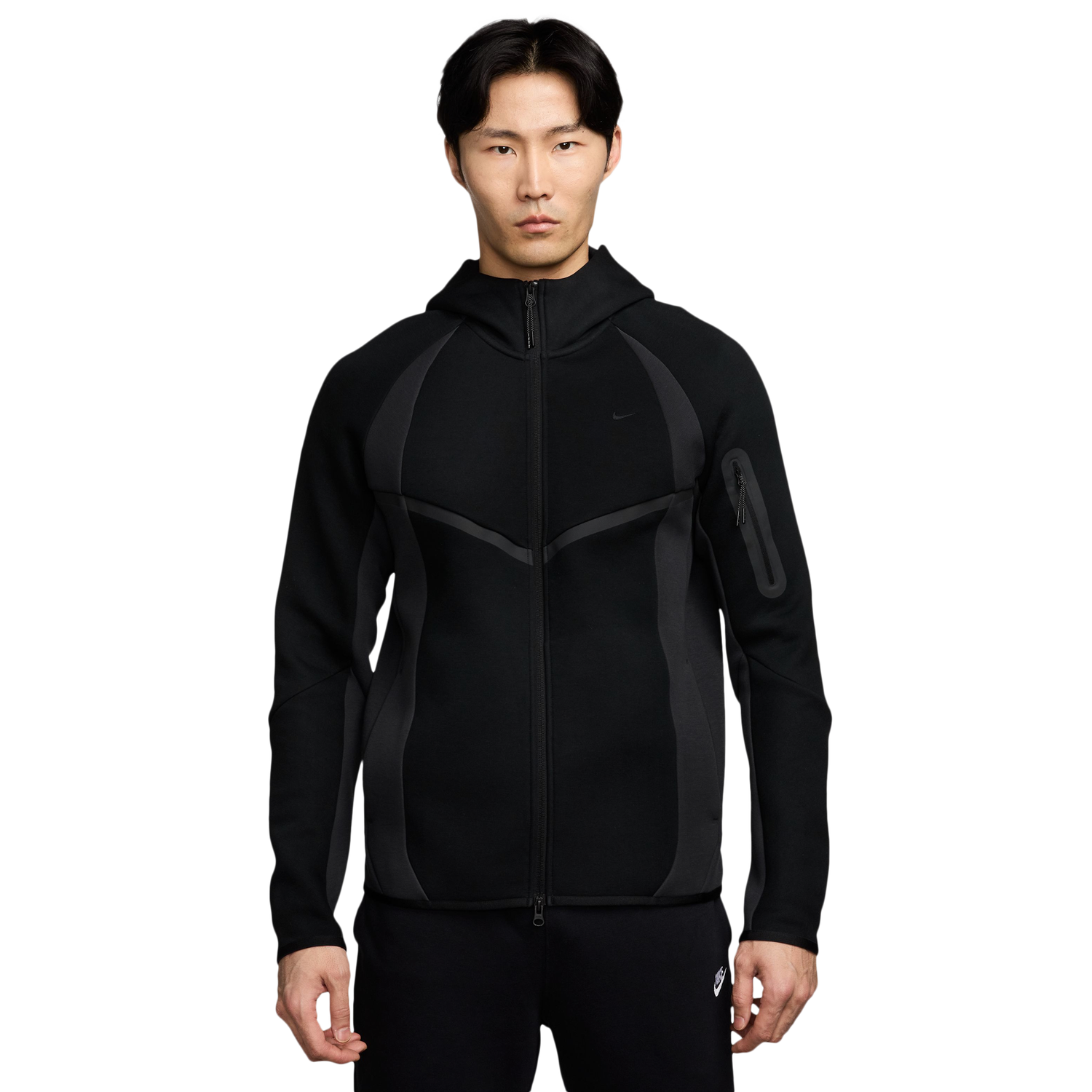 Nike Tech Fleece Pro Wear Full-Zip Jacket - Men's - Black/Anthracite/Black
