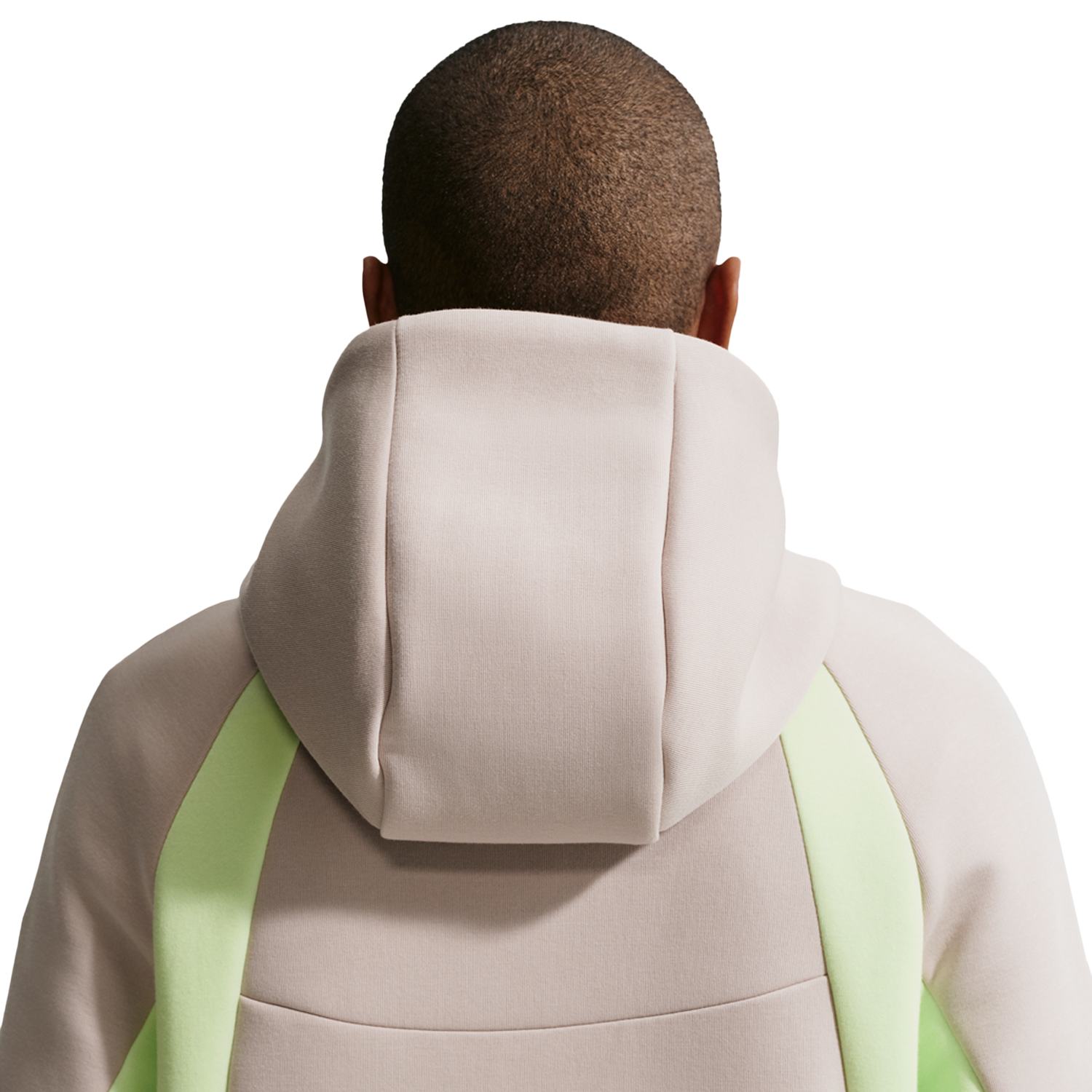Nike Tech Fleece Pro Wear Full-Zip Jacket - Men's - Beige/Green