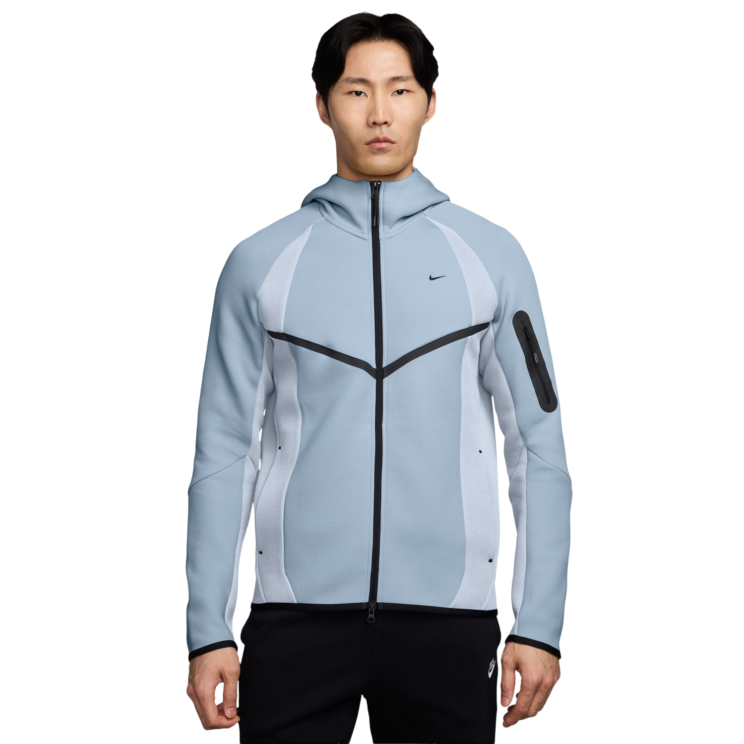 Nike Tech Fleece Pro Wear Full-Zip Jacket - Men's - Blue/Gray/Black