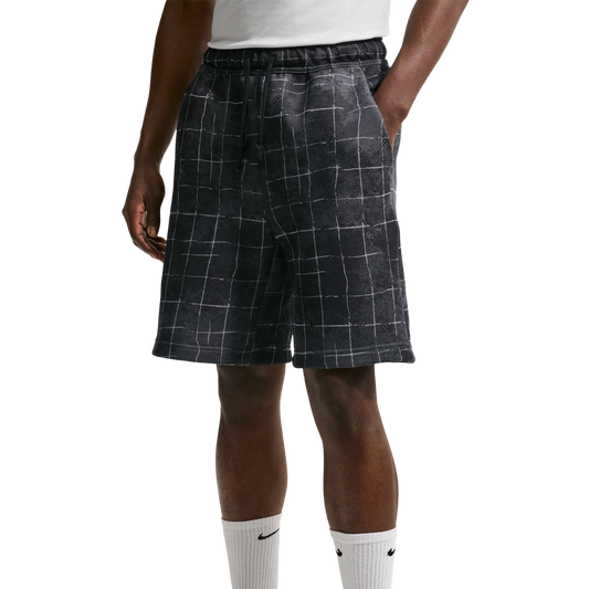 Nike Tech Fleece Shorts - Men's - Iron Grey/Black