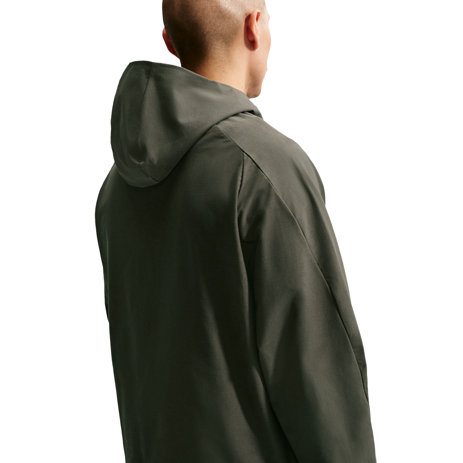 Nike Tech Shori Knit Full-Zip Jacket - Men's - Black/Cargo Khaki