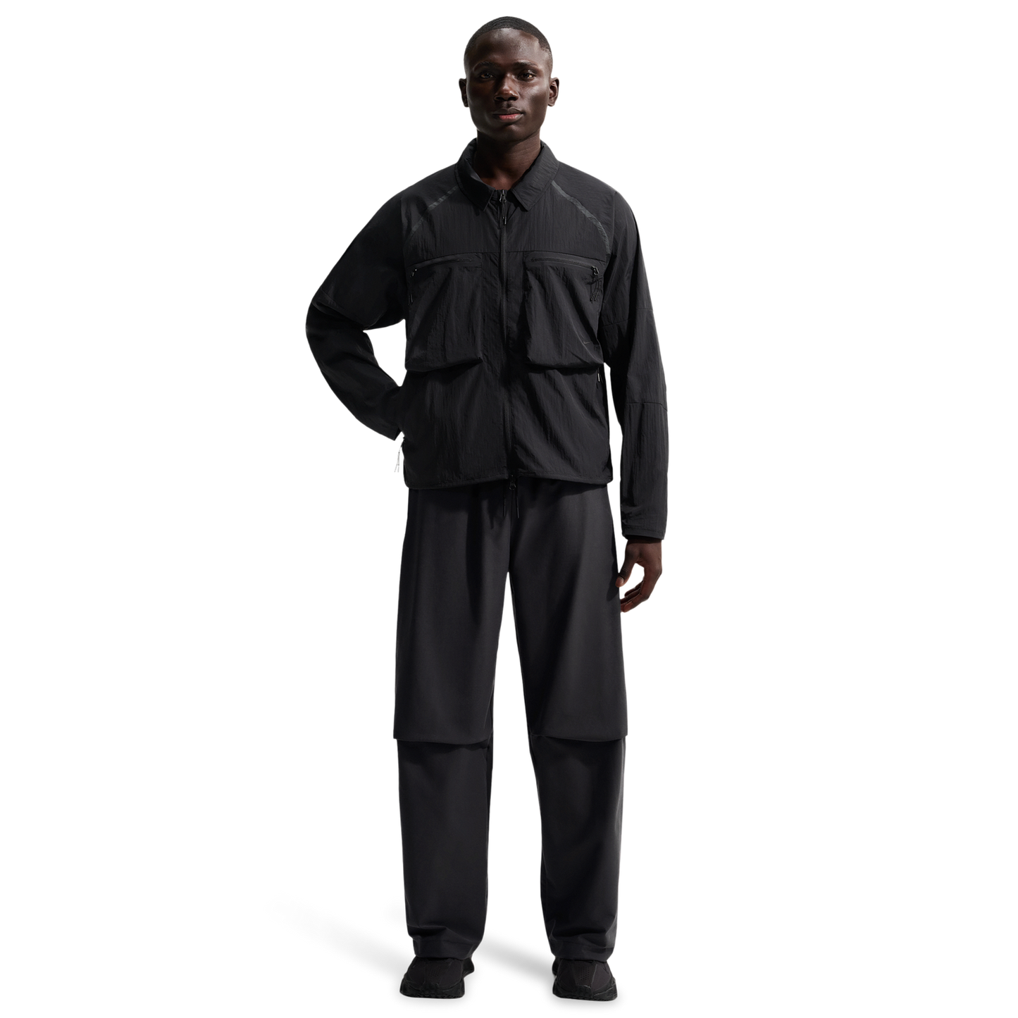 Nike Tech Ergo Utility Long Sleve Shirt - Men's - Black/Black
