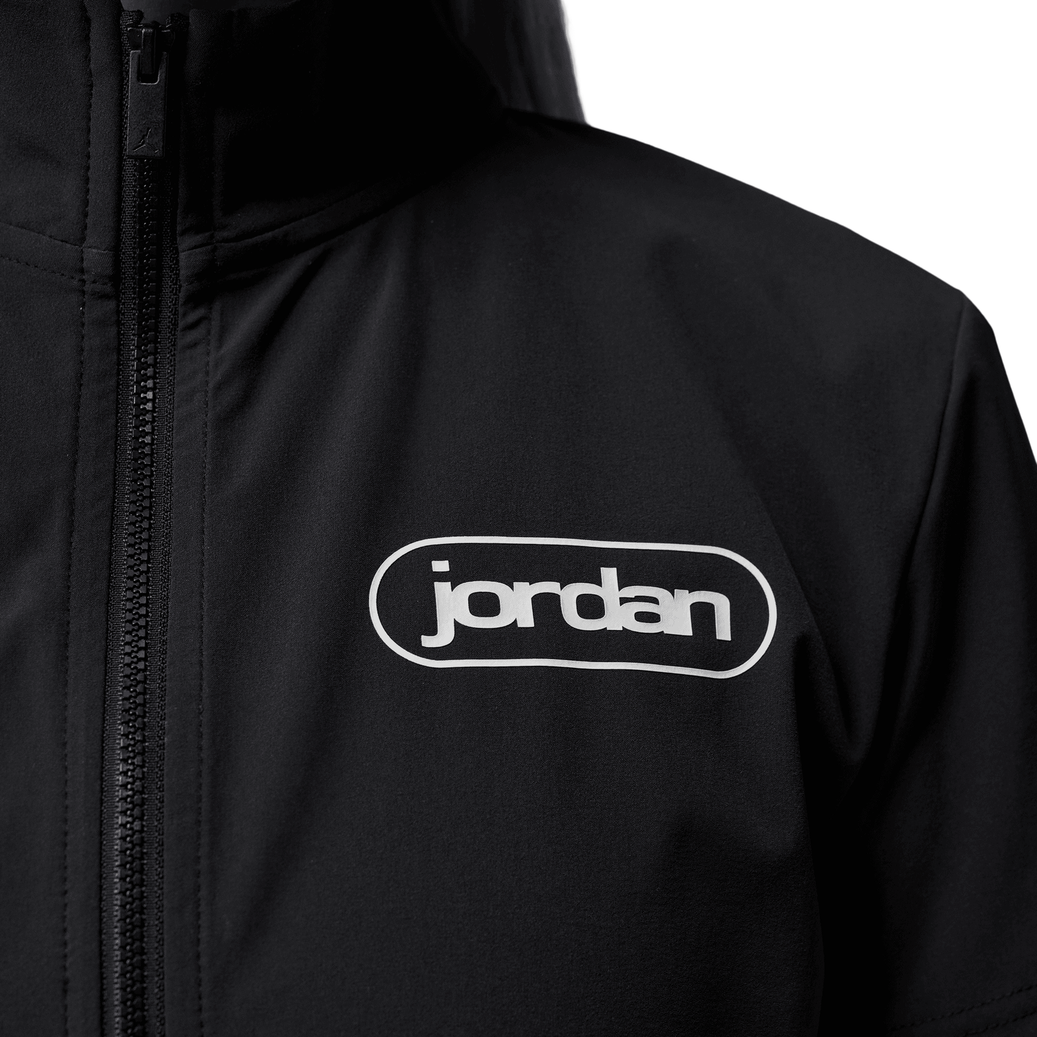 Jordan BRK Short Sleeve Full-Zip Graphic Top - Women's - White/Black