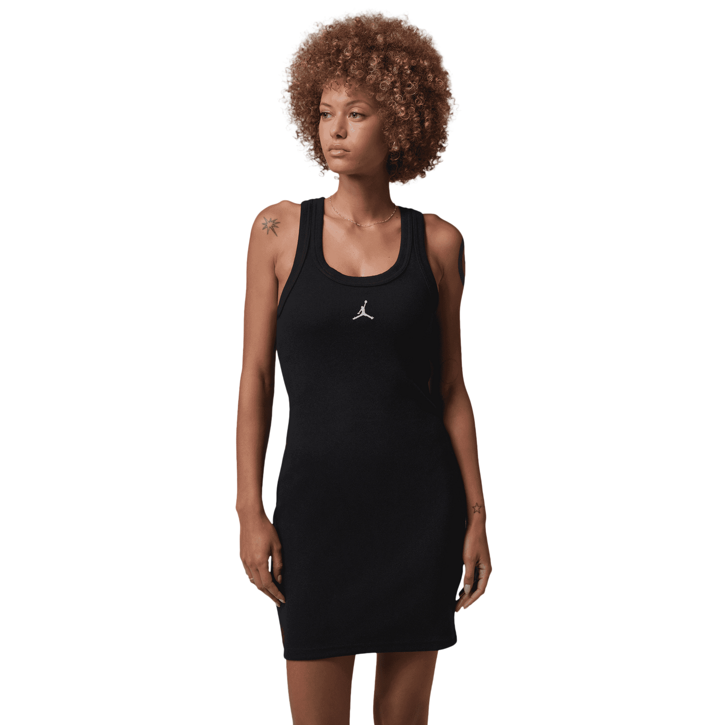 Jordan BRK Essential Tank Dress - Women's - Black/White