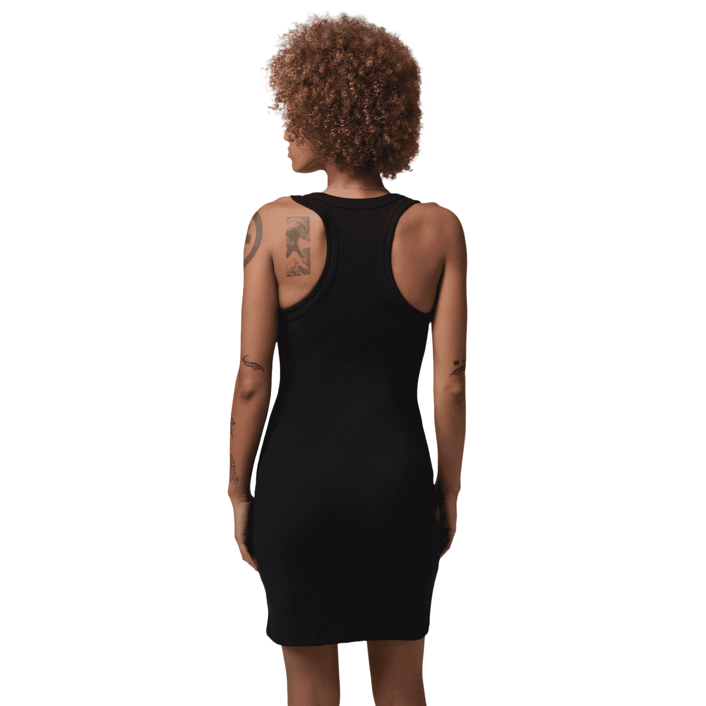 Jordan BRK Essential Tank Dress - Women's - Black/White